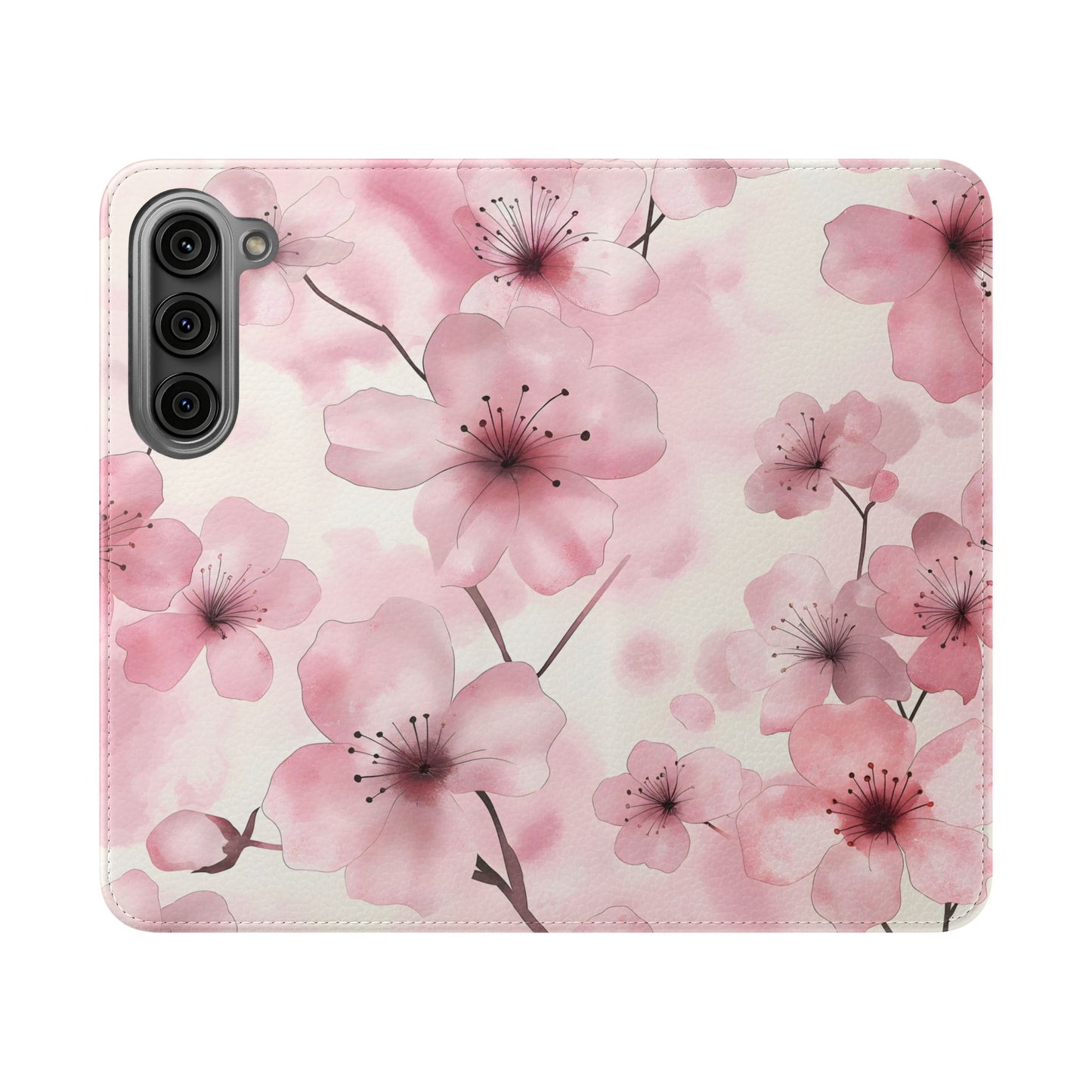 Sakura Veil โ Vegan Leather Wallet Samsung Case