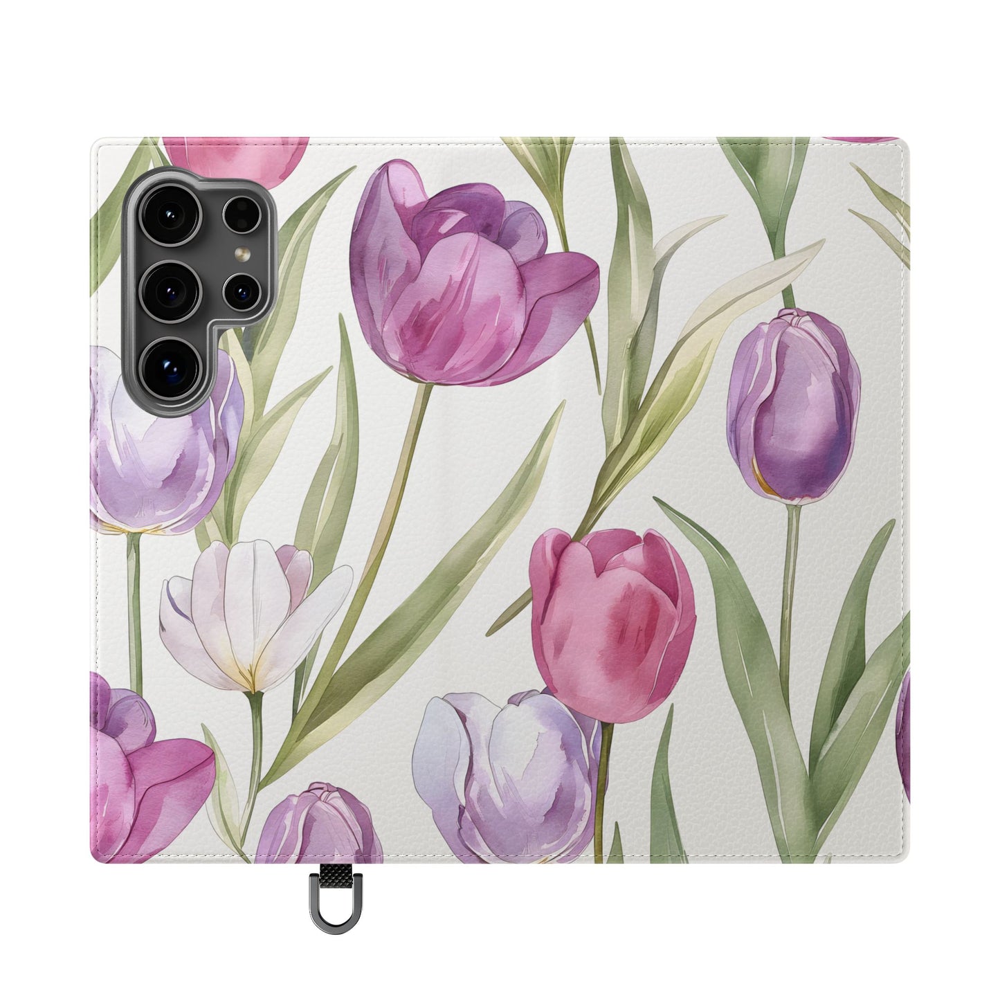 Tulip Serenade โ Vegan Leather Wallet Samsung Case