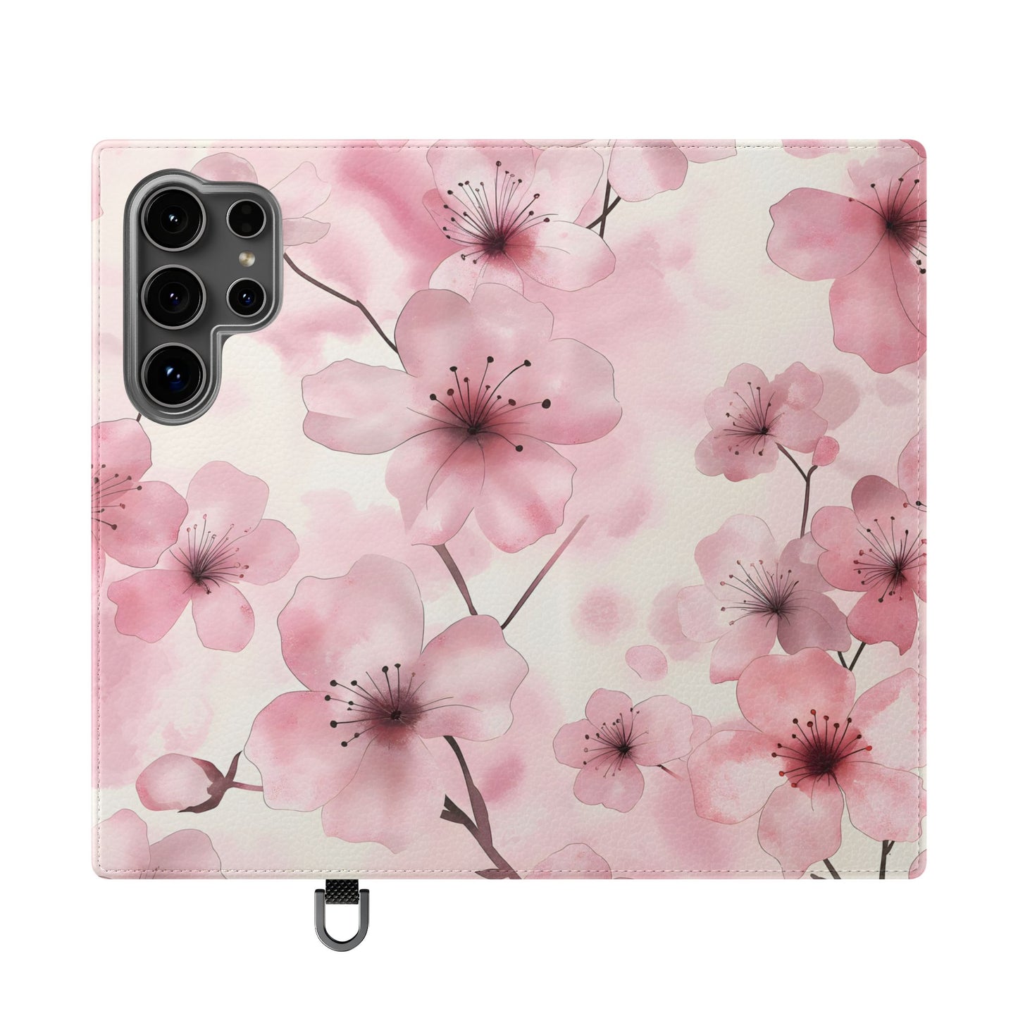 Sakura Veil โ Vegan Leather Wallet Samsung Case