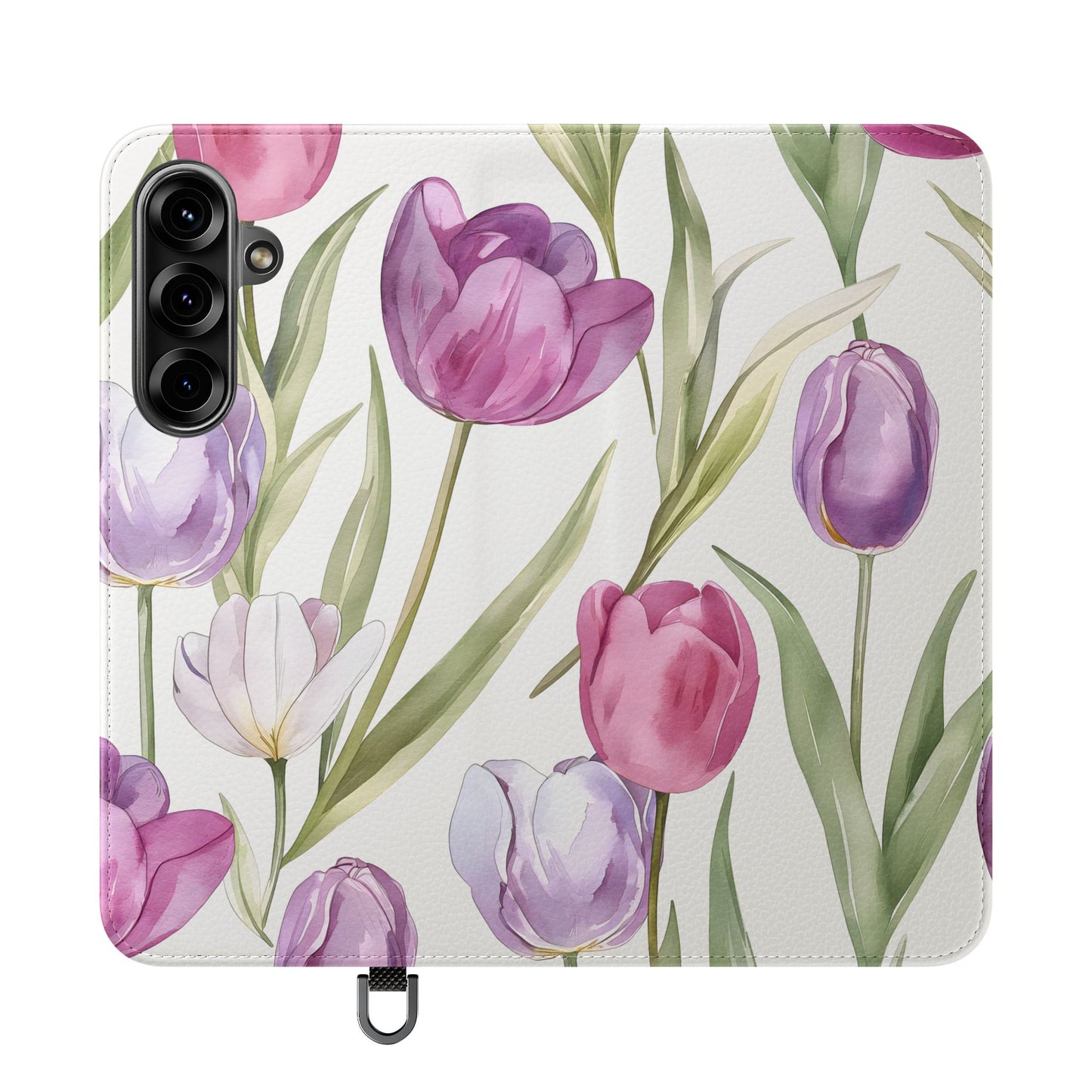 Tulip Serenade โ Vegan Leather Wallet Samsung Case