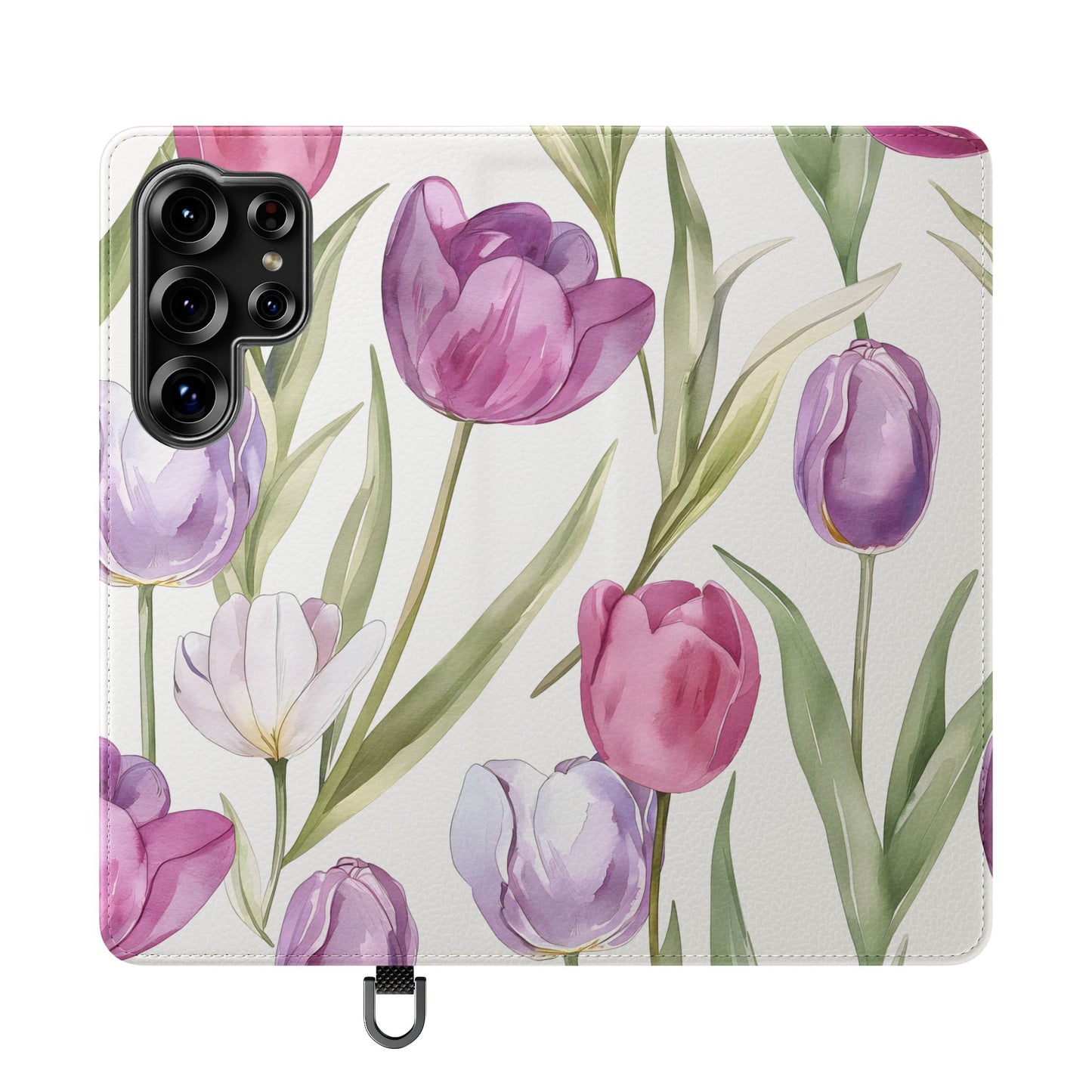 Tulip Serenade โ Vegan Leather Wallet Samsung Case