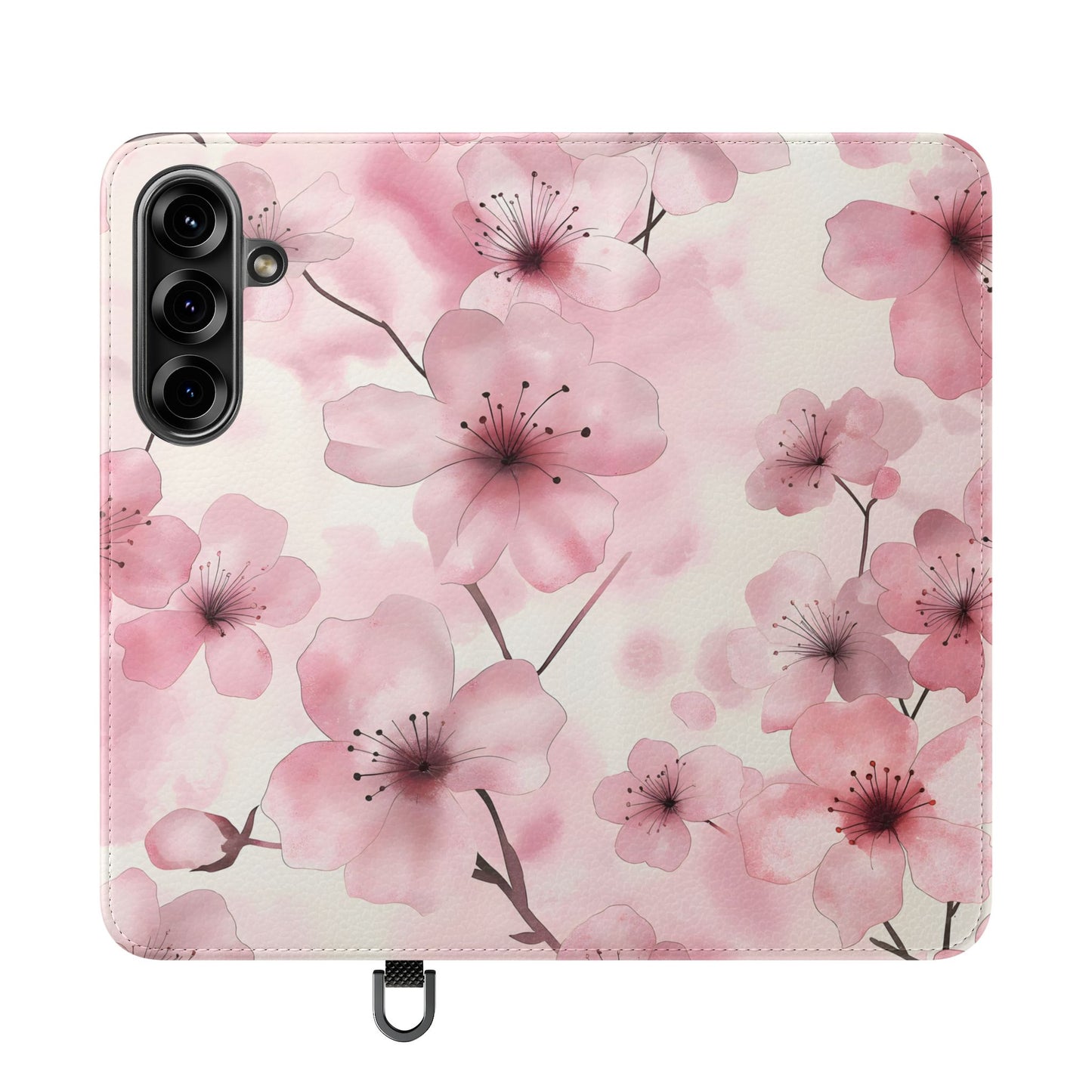 Sakura Veil โ Vegan Leather Wallet Samsung Case