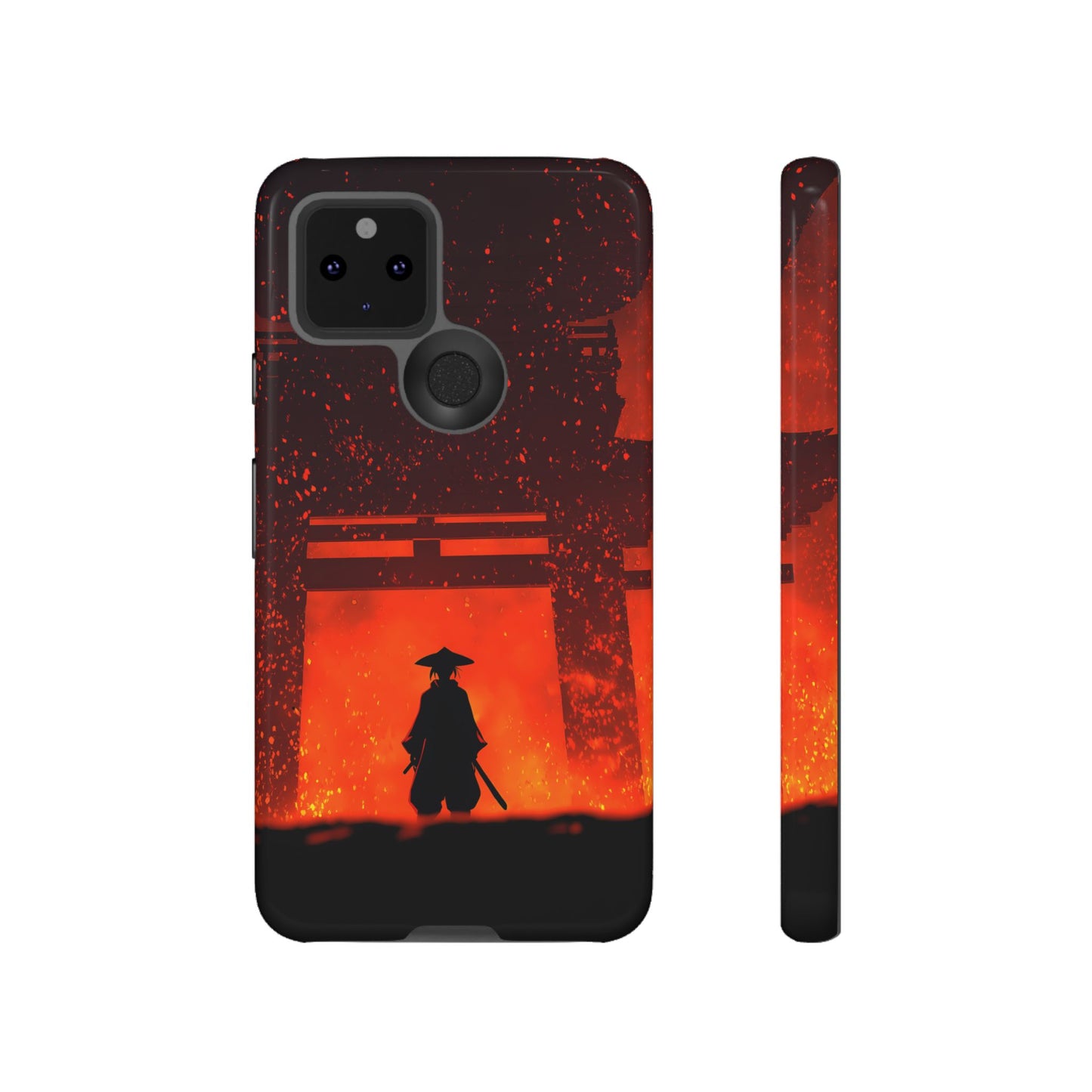 Inferno Gate – Tough Glossy Google Pixel Case