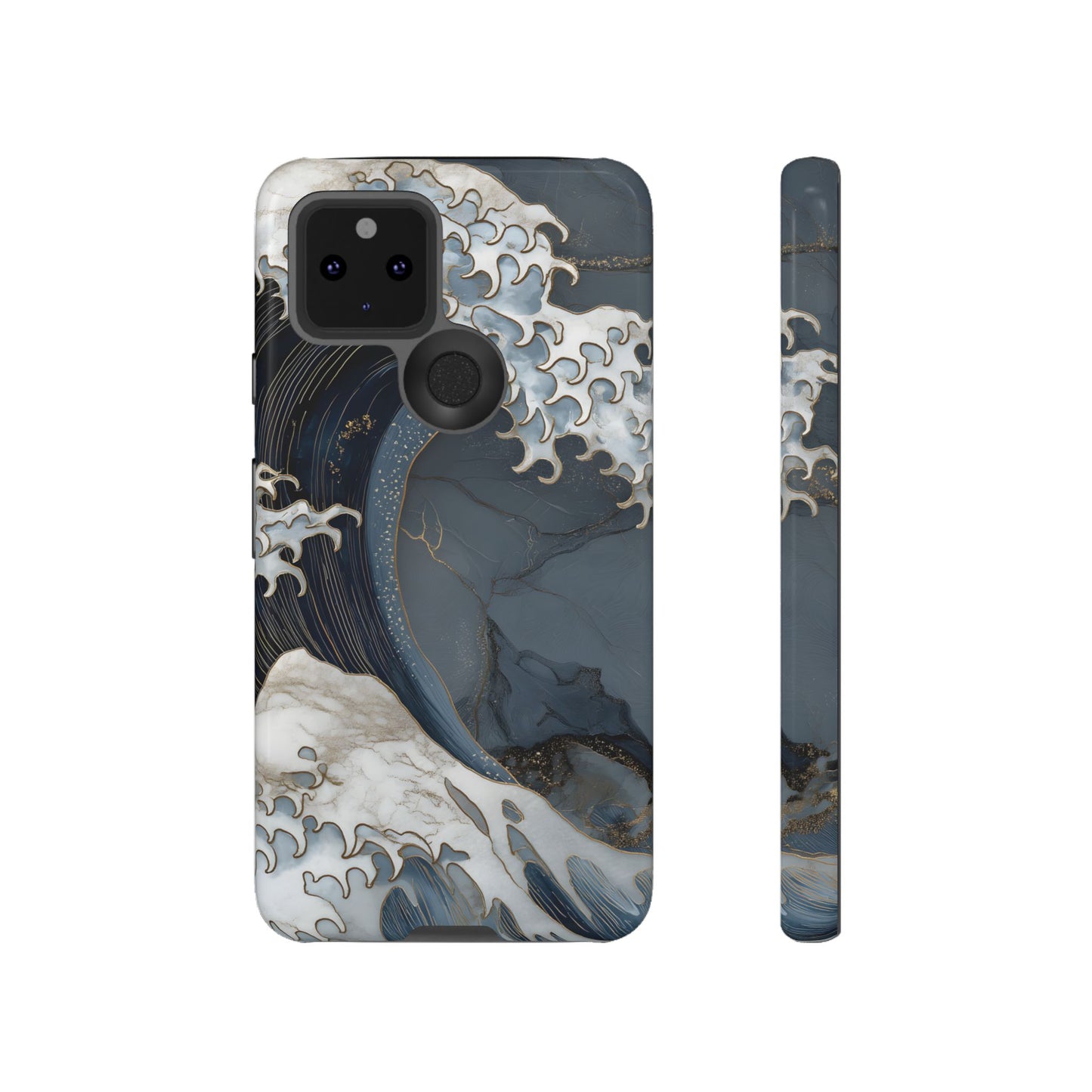 Golden Wave – Tough Glossy Google Pixel Case
