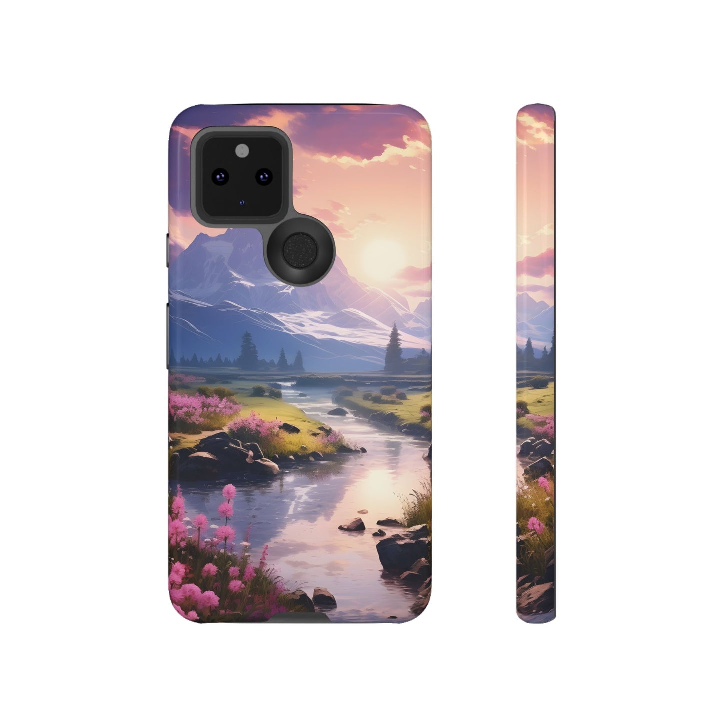 Alpine Dawn – Tough Glossy Google Pixel Case