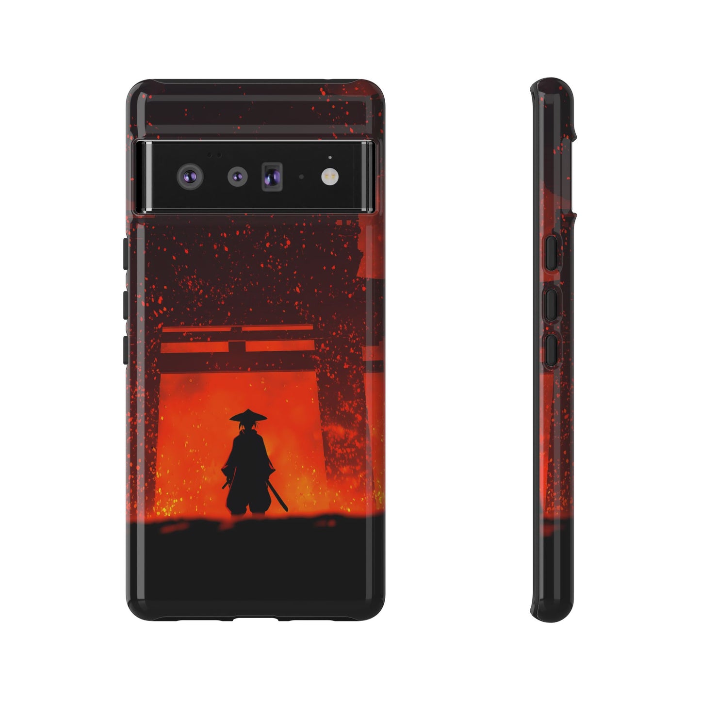 Inferno Gate – Tough Glossy Google Pixel Case