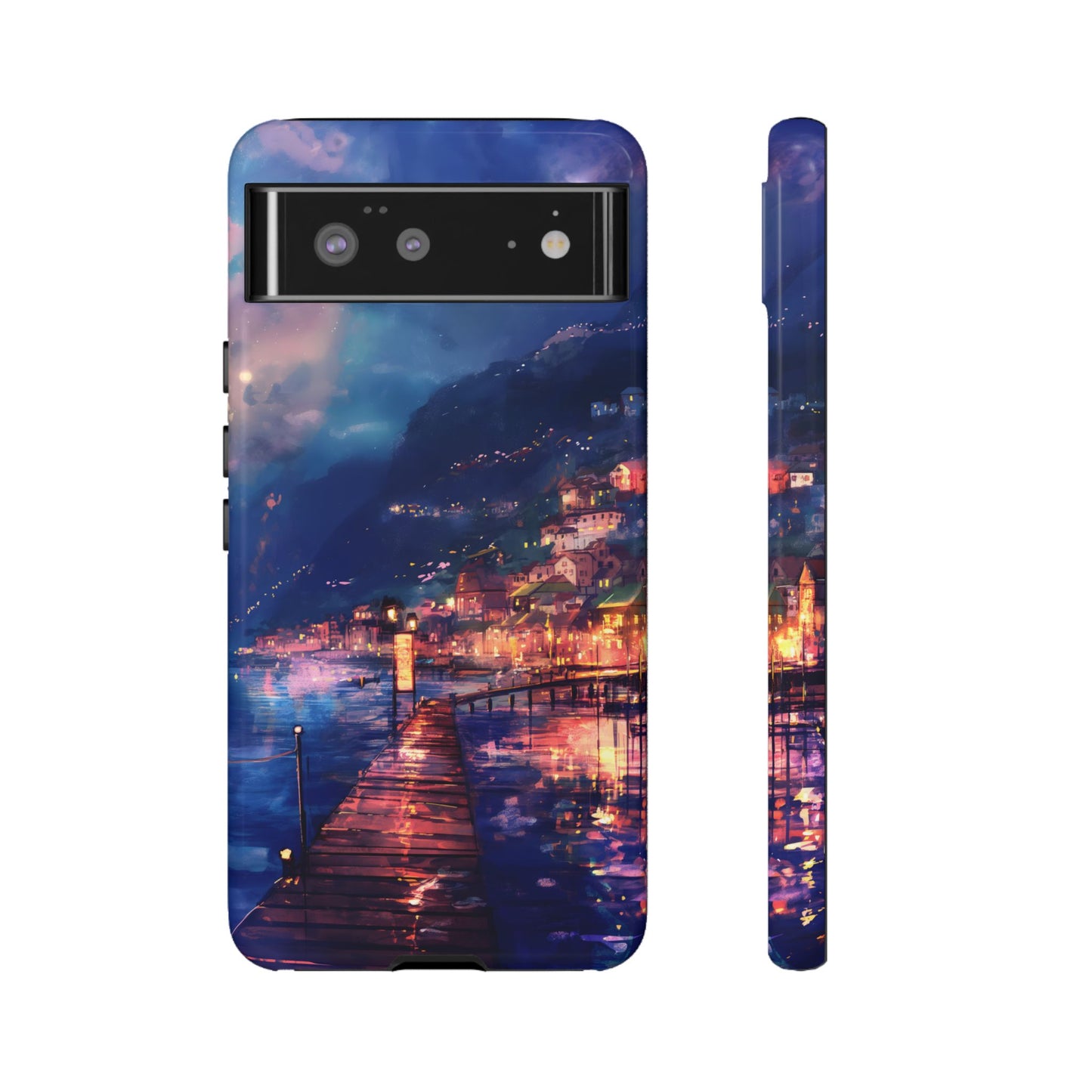 Twilight Harbor – Tough Glossy Google Pixel Case