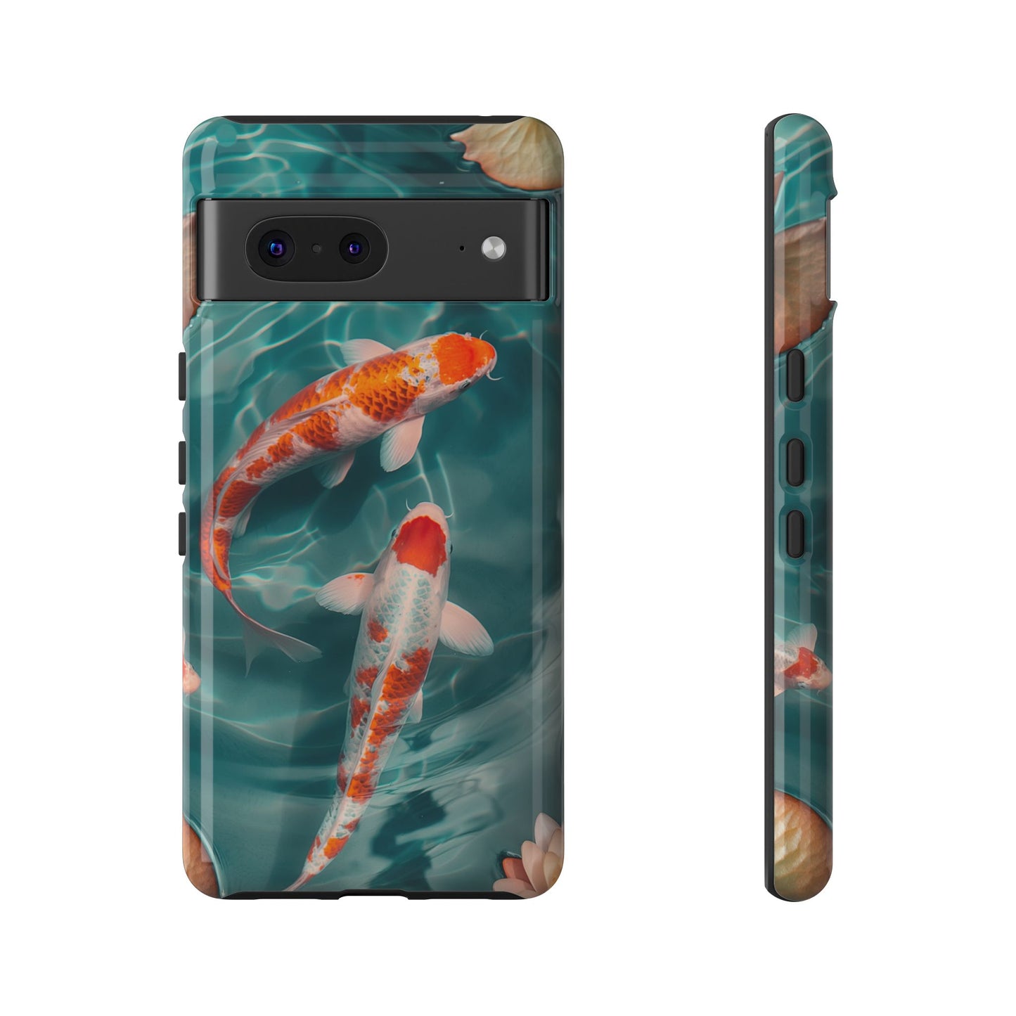 Tranquil Koi Pond – Tough Glossy Google Pixel Case
