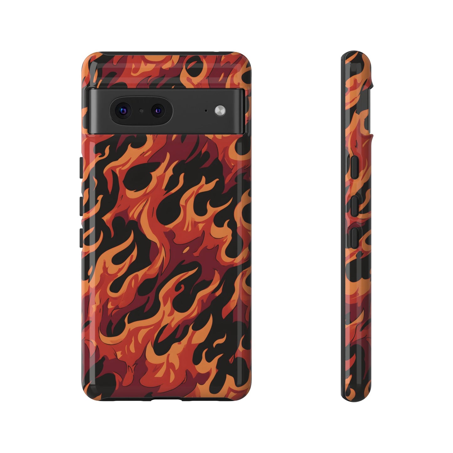 Inferno Blaze – Tough Glossy Google Pixel Case