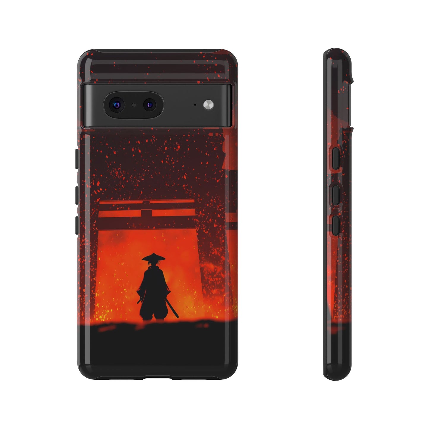 Inferno Gate – Tough Glossy Google Pixel Case