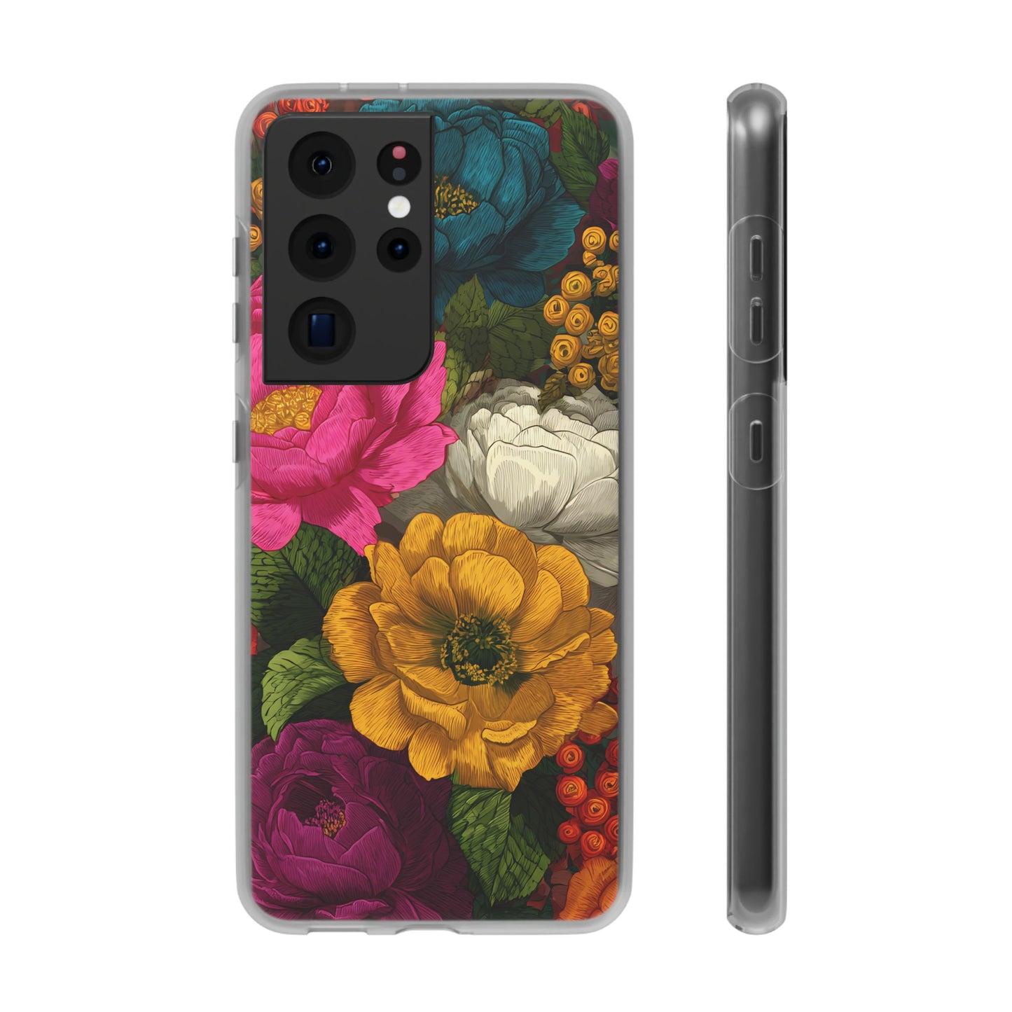 Midnight Bloom – Flexi Samsung Case