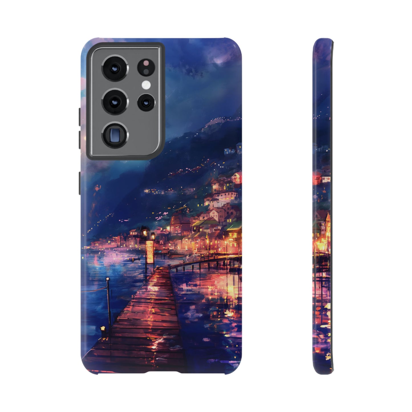 Twilight Harbor – Tough Glossy Samsung Galaxy Case