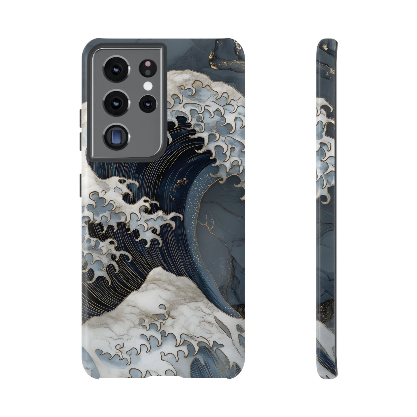 Golden Wave – Tough Glossy Samsung Case