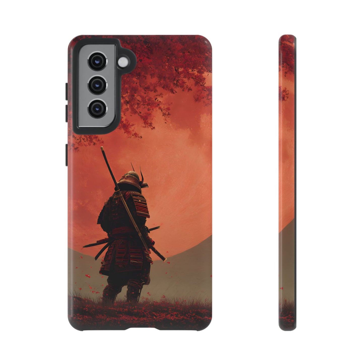 Blood Moon Warrior – Tough Glossy Samsung Galaxy Case
