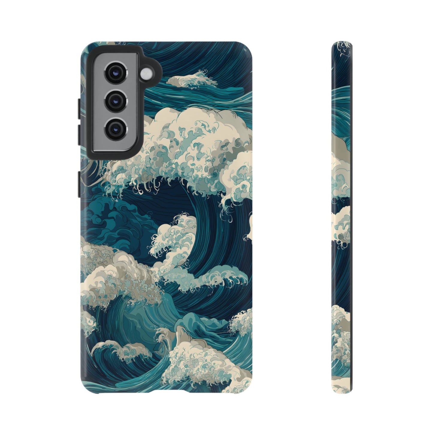 Eternal Waves – Tough Glossy Samsung Galaxy Case