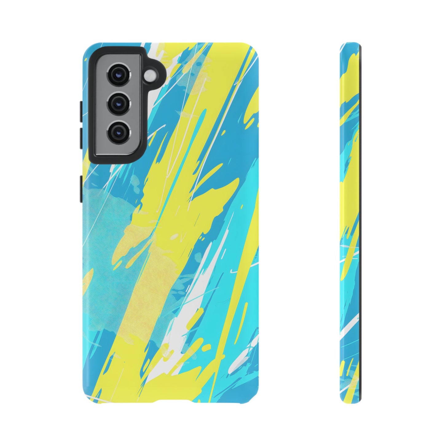 Neon Surge – Tough Glossy Samsung Galaxy Case