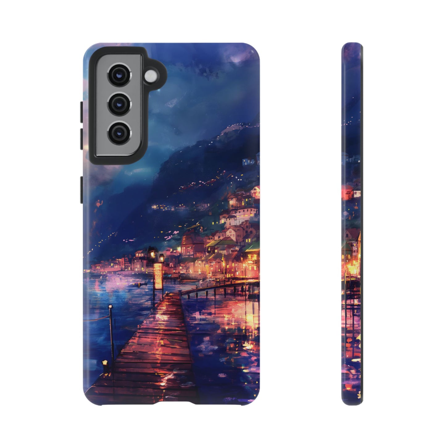 Twilight Harbor – Tough Glossy Samsung Galaxy Case
