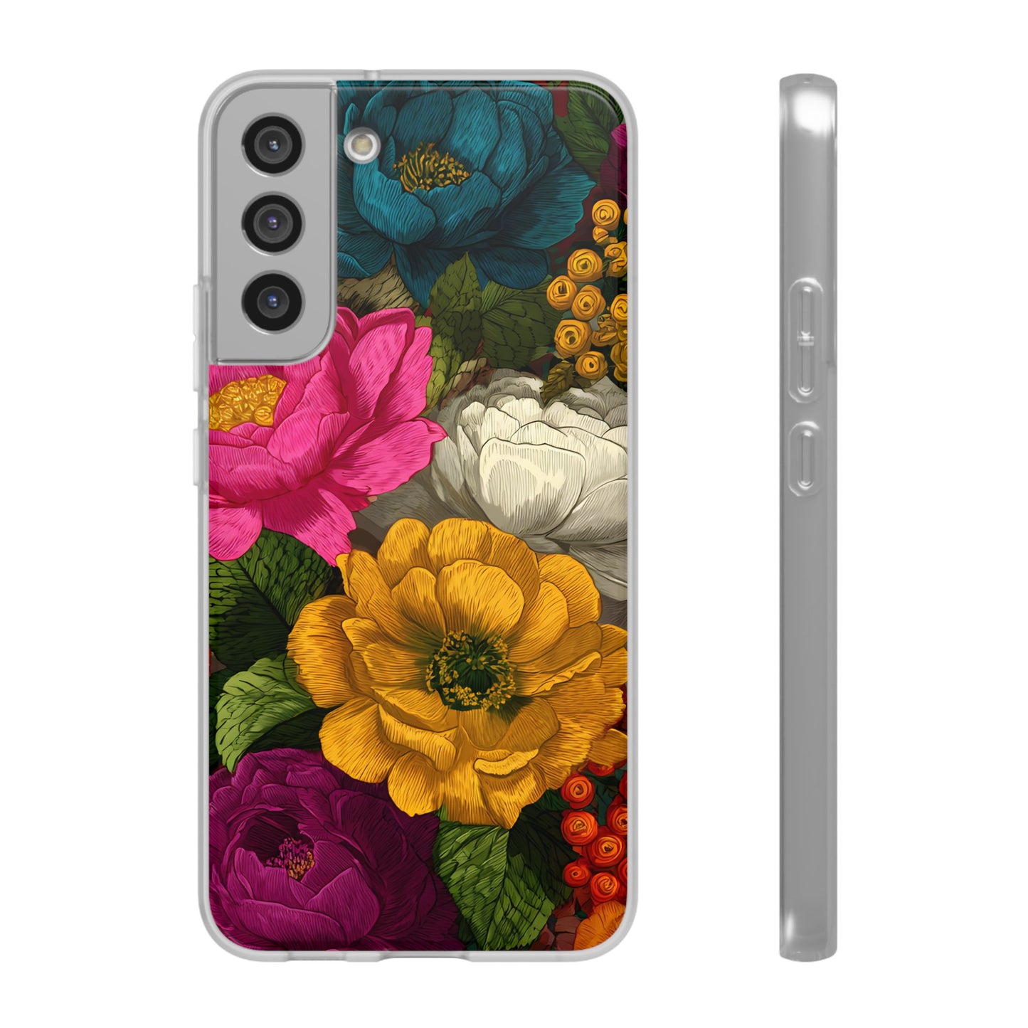 Midnight Bloom – Flexi Samsung Case