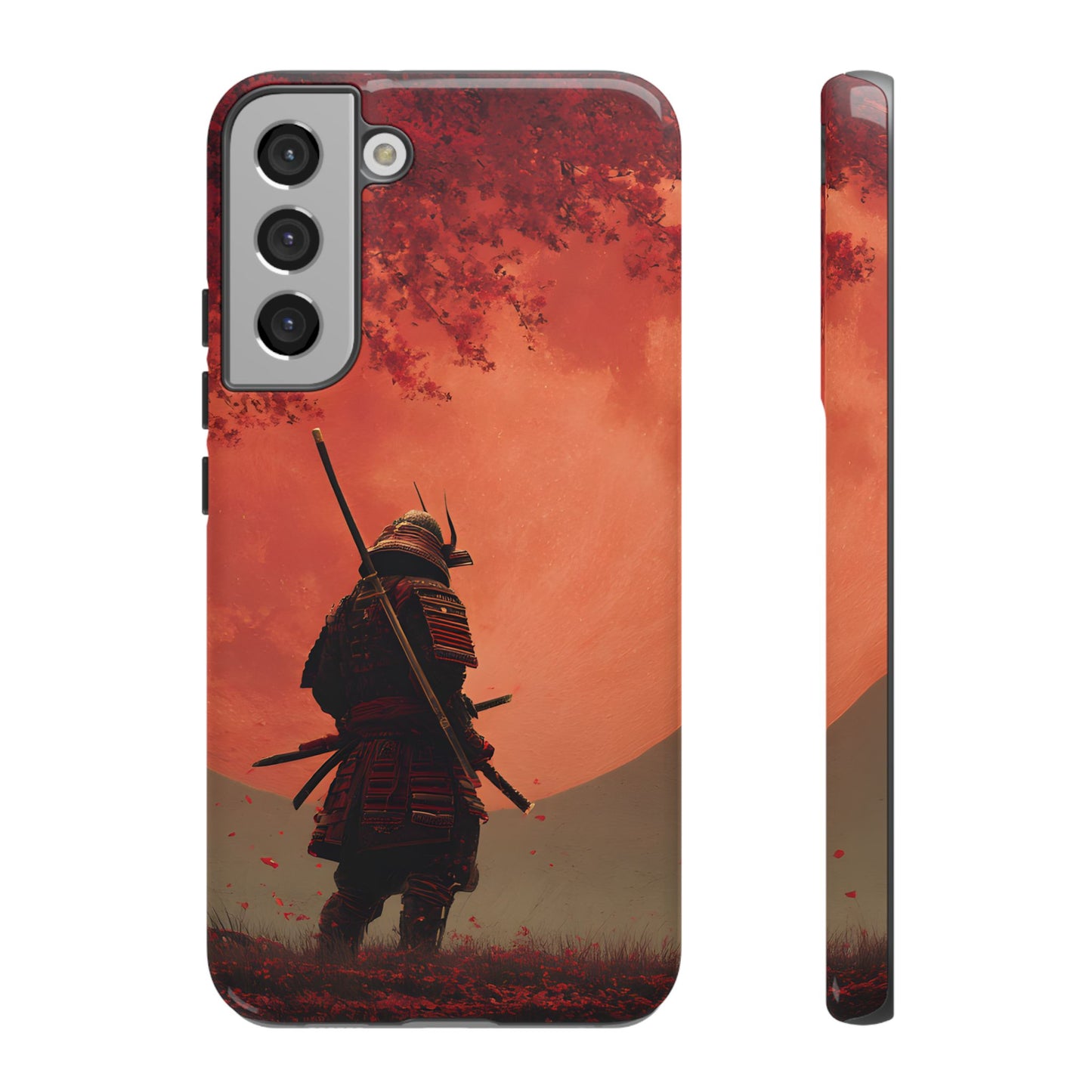 Blood Moon Warrior – Tough Glossy Samsung Galaxy Case