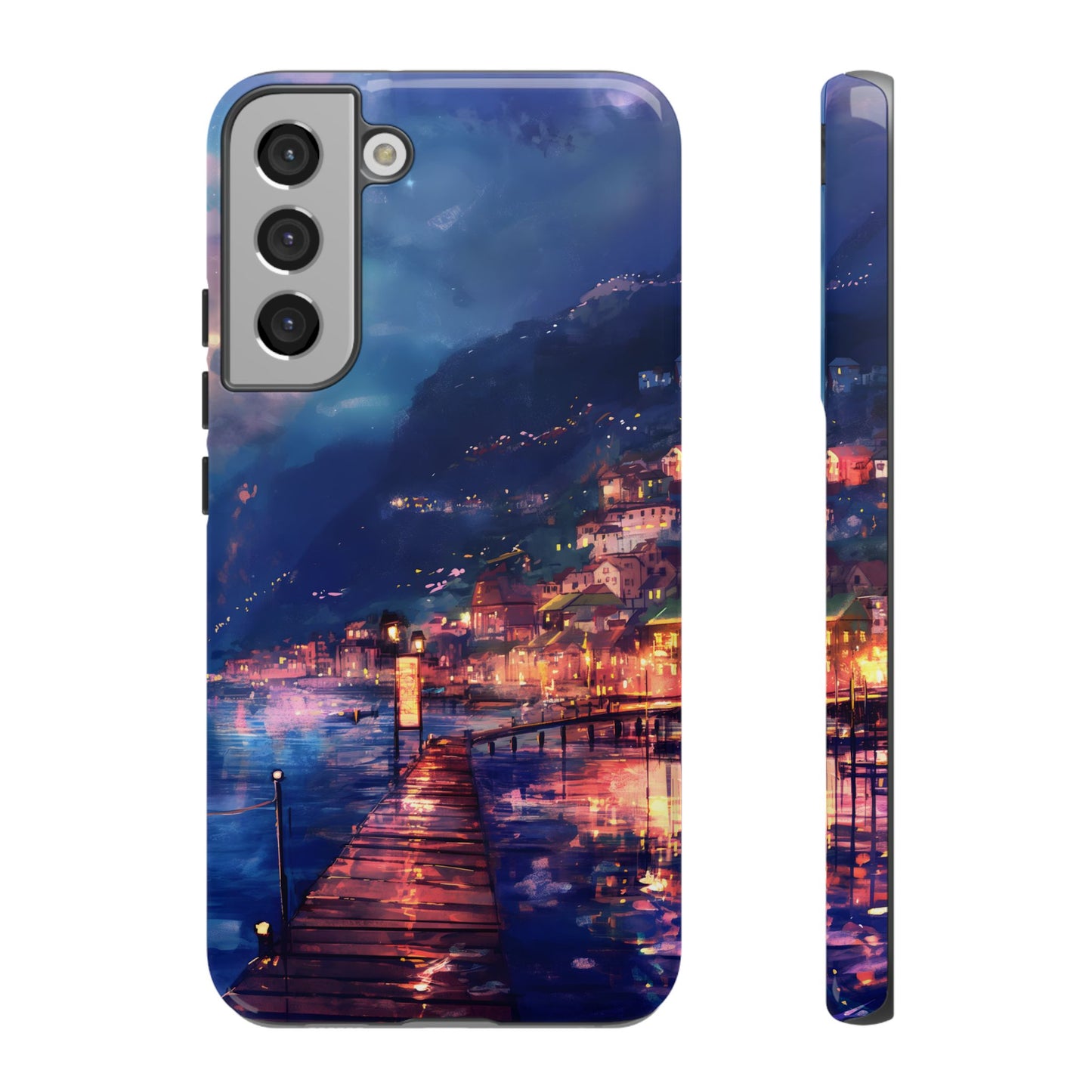 Twilight Harbor – Tough Glossy Samsung Galaxy Case