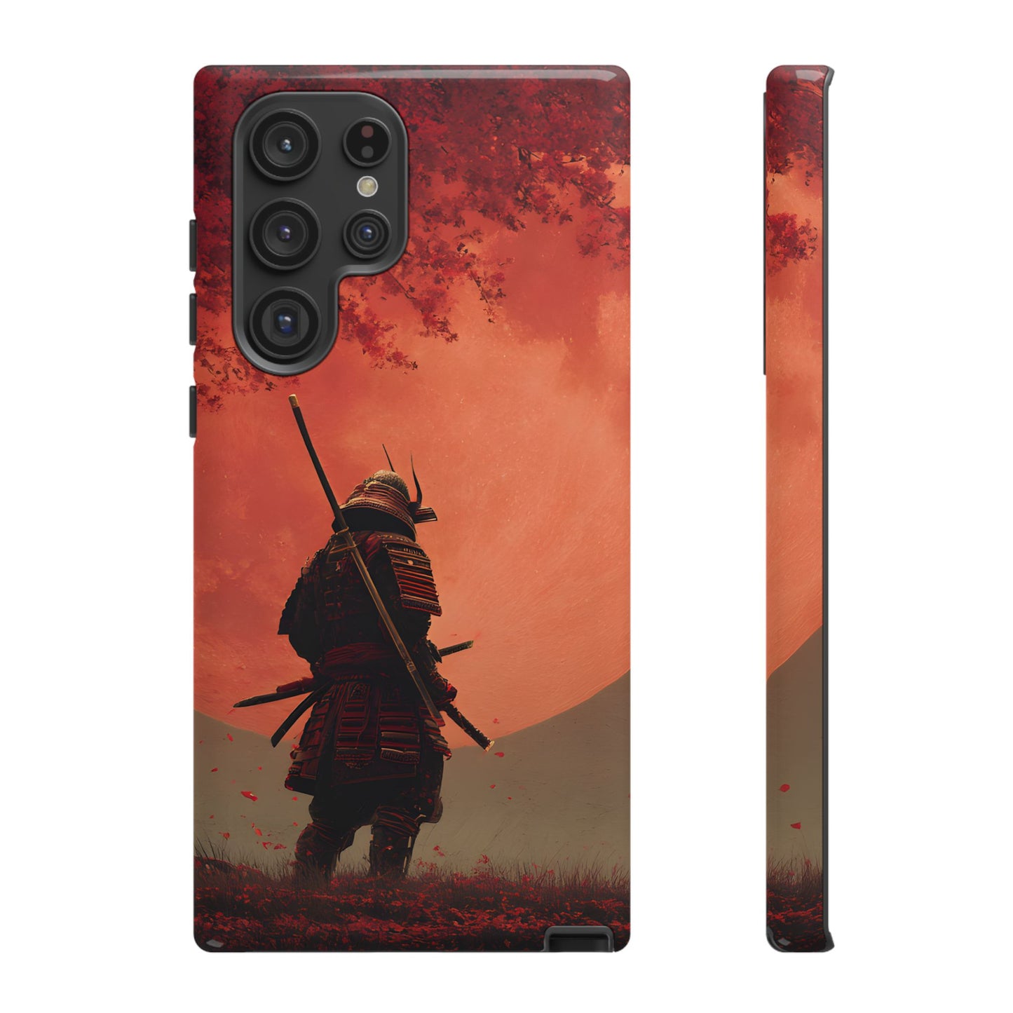 Blood Moon Warrior – Tough Glossy Samsung Galaxy Case