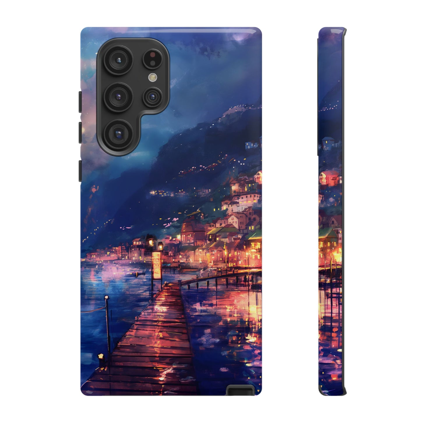Twilight Harbor – Tough Glossy Samsung Galaxy Case