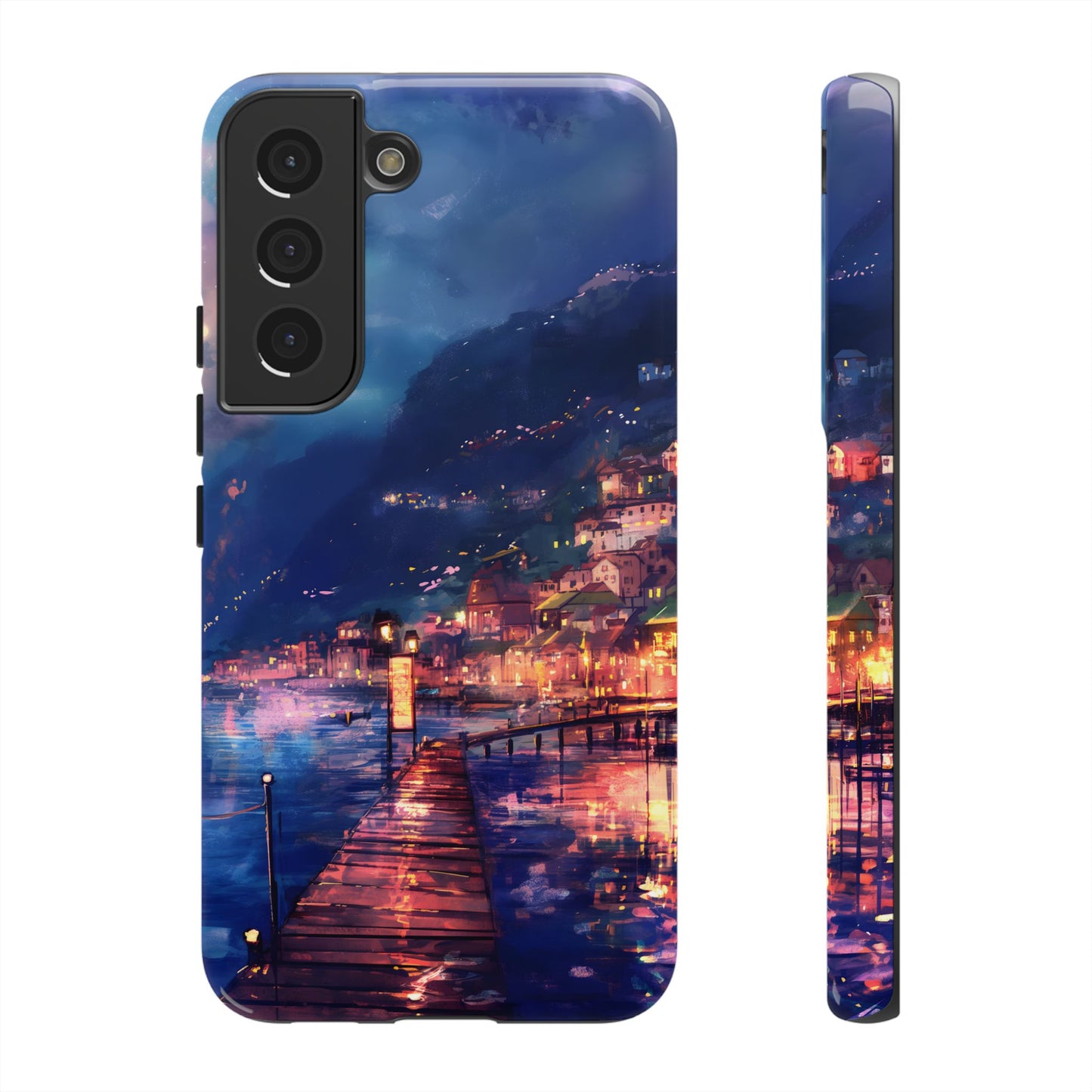 Twilight Harbor – Tough Glossy Samsung Galaxy Case
