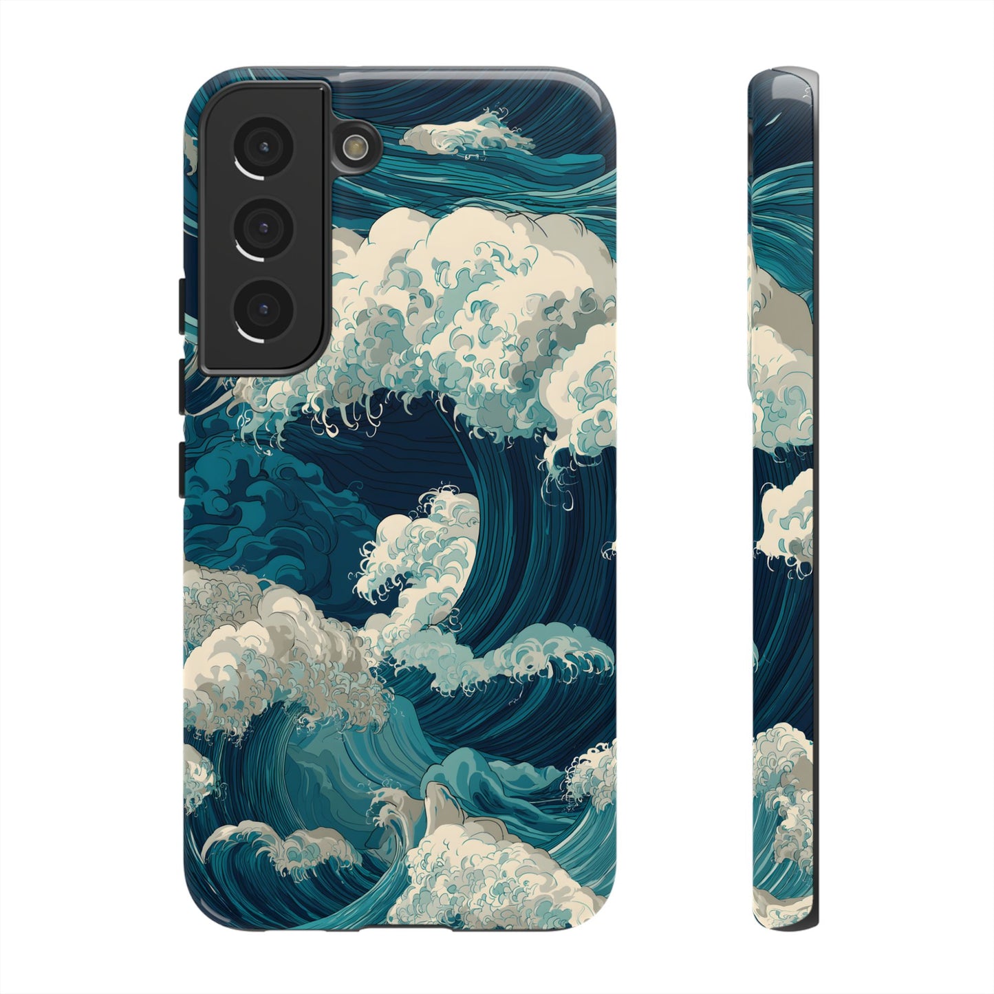 Eternal Waves – Tough Glossy Samsung Galaxy Case