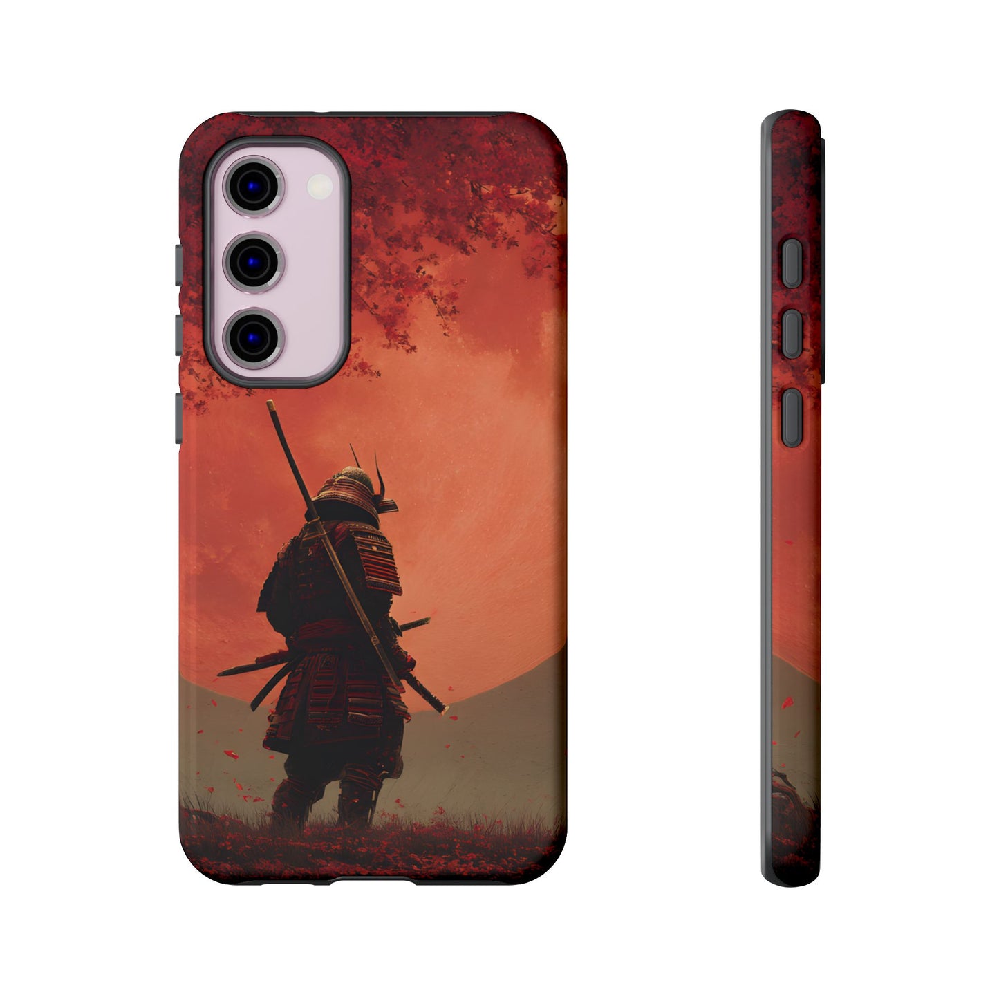 Blood Moon Warrior – Tough Glossy Samsung Galaxy Case