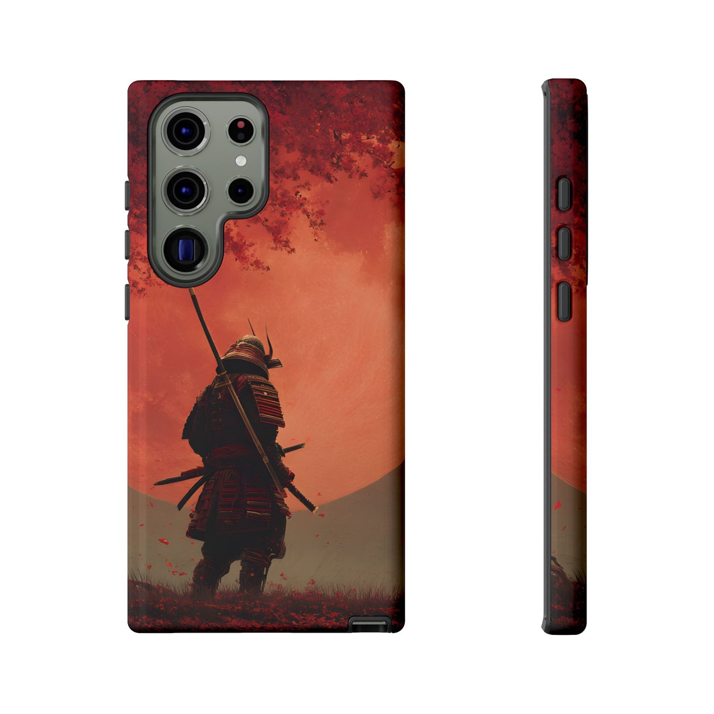 Blood Moon Warrior – Tough Glossy Samsung Galaxy Case