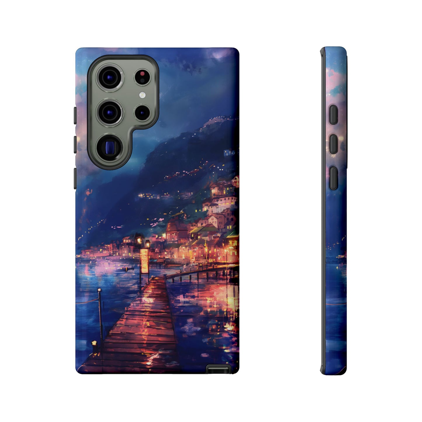Twilight Harbor – Tough Glossy Samsung Galaxy Case