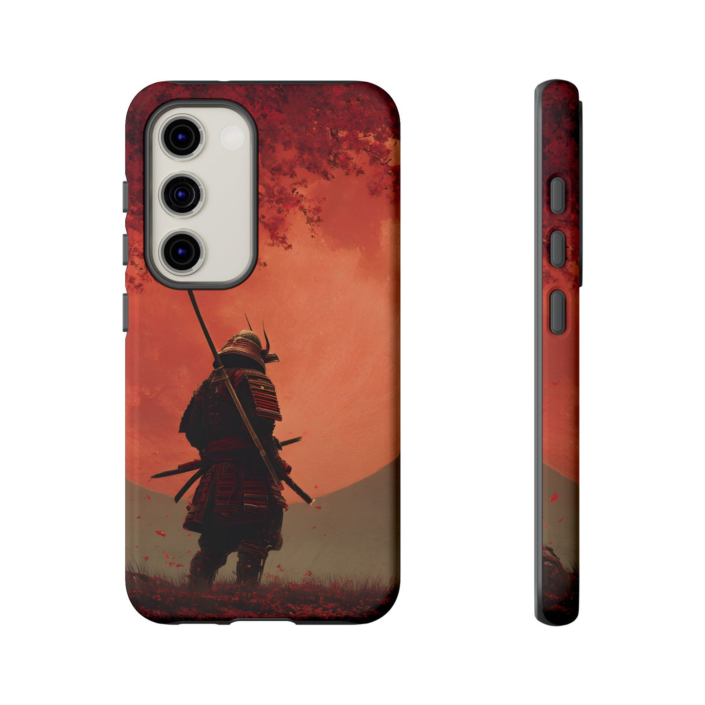 Blood Moon Warrior – Tough Glossy Samsung Galaxy Case