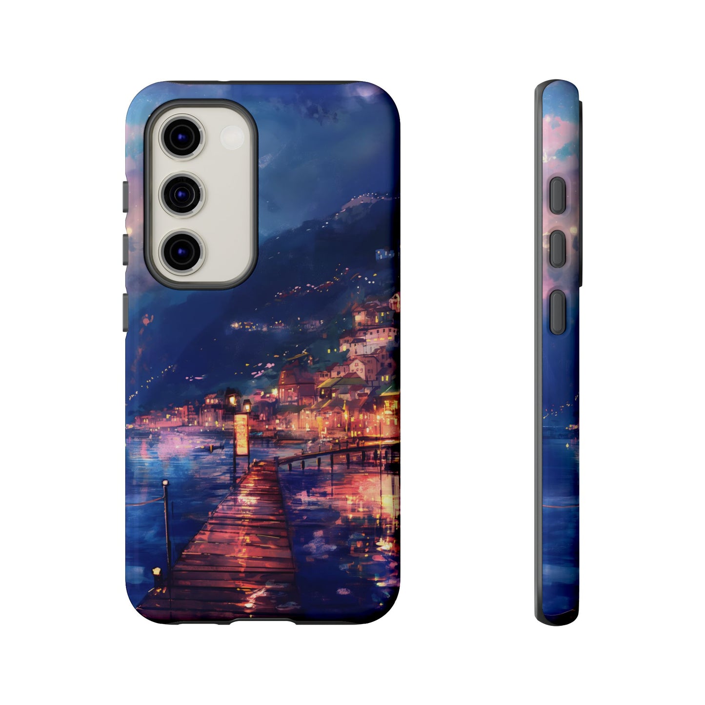 Twilight Harbor – Tough Glossy Samsung Galaxy Case