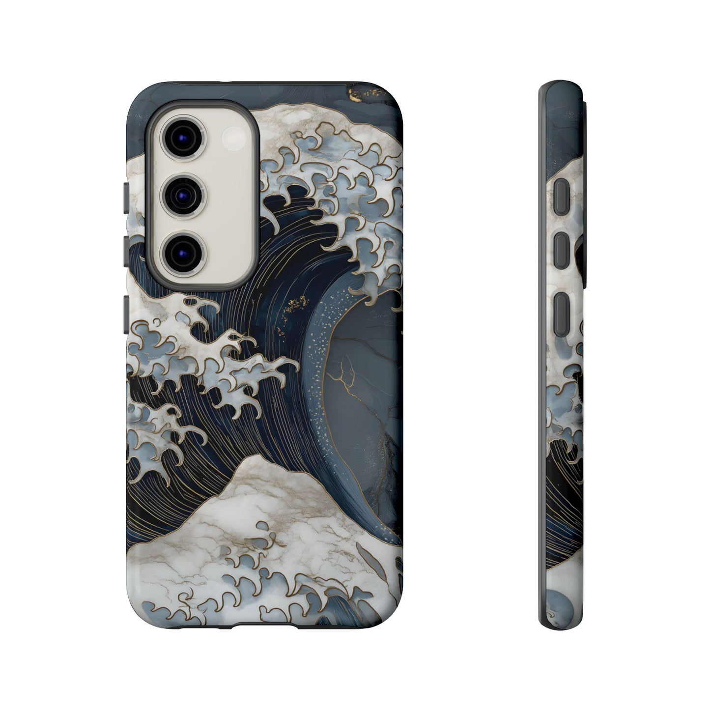Golden Wave – Tough Glossy Samsung Case