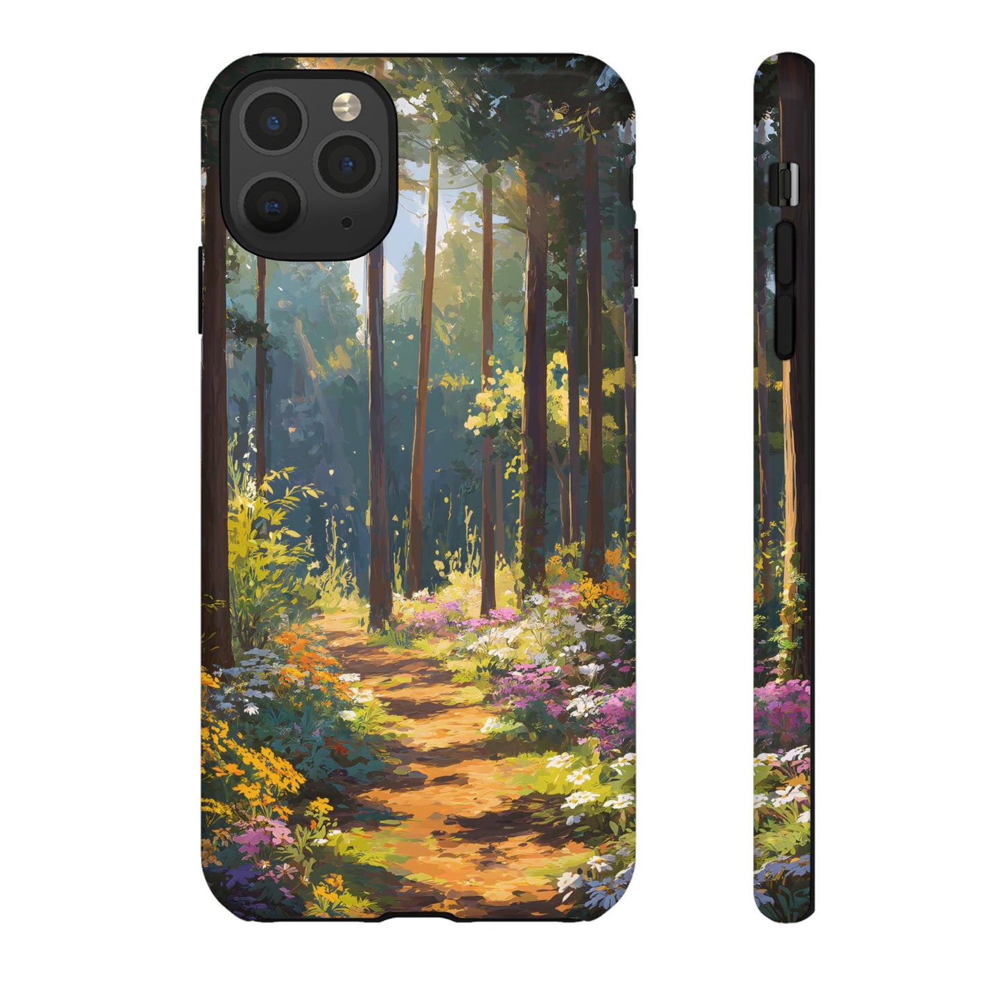 Enchanted Forest Path – Tough Glossy iPhone Case