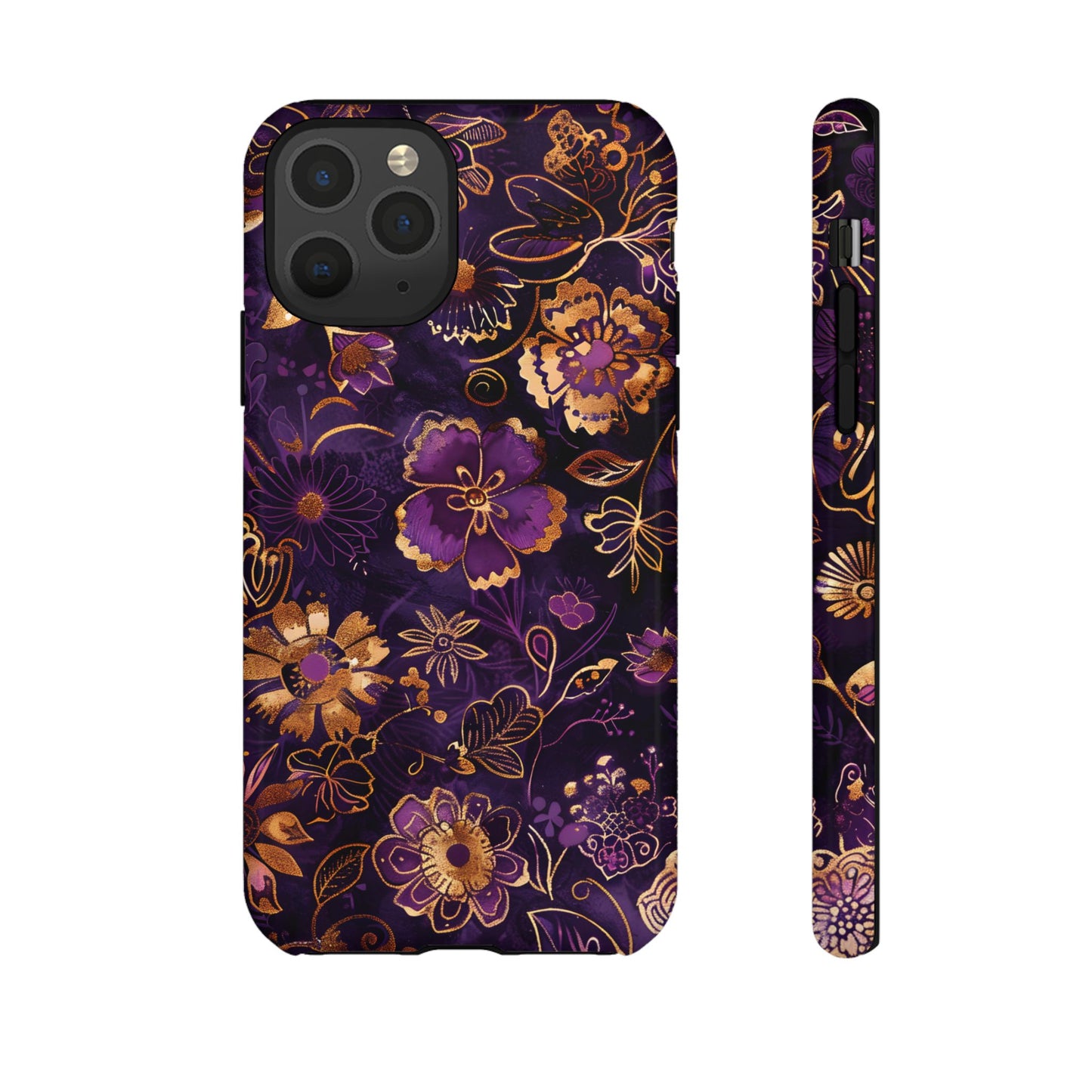 Royal Garden โ Tough Glossy iPhone Case