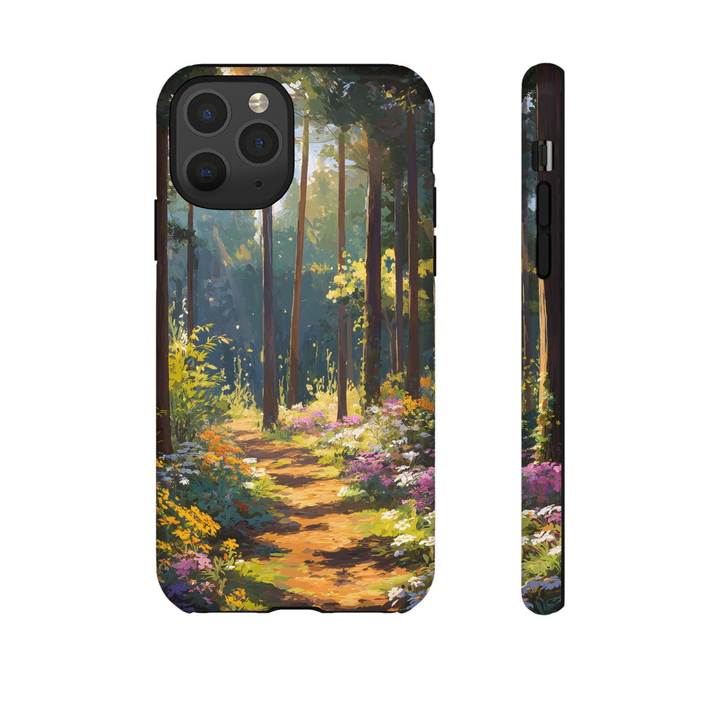 Enchanted Forest Path – Tough Glossy iPhone Case