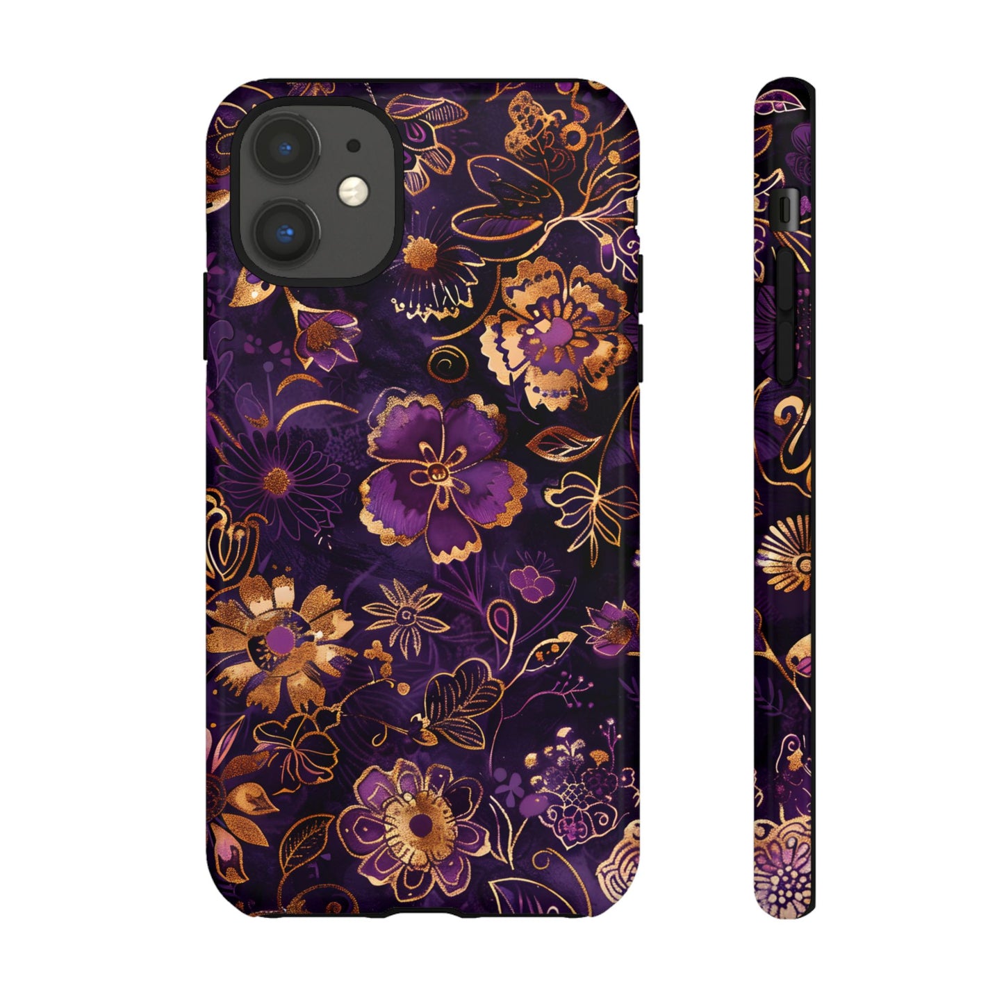 Royal Garden โ Tough Glossy iPhone Case