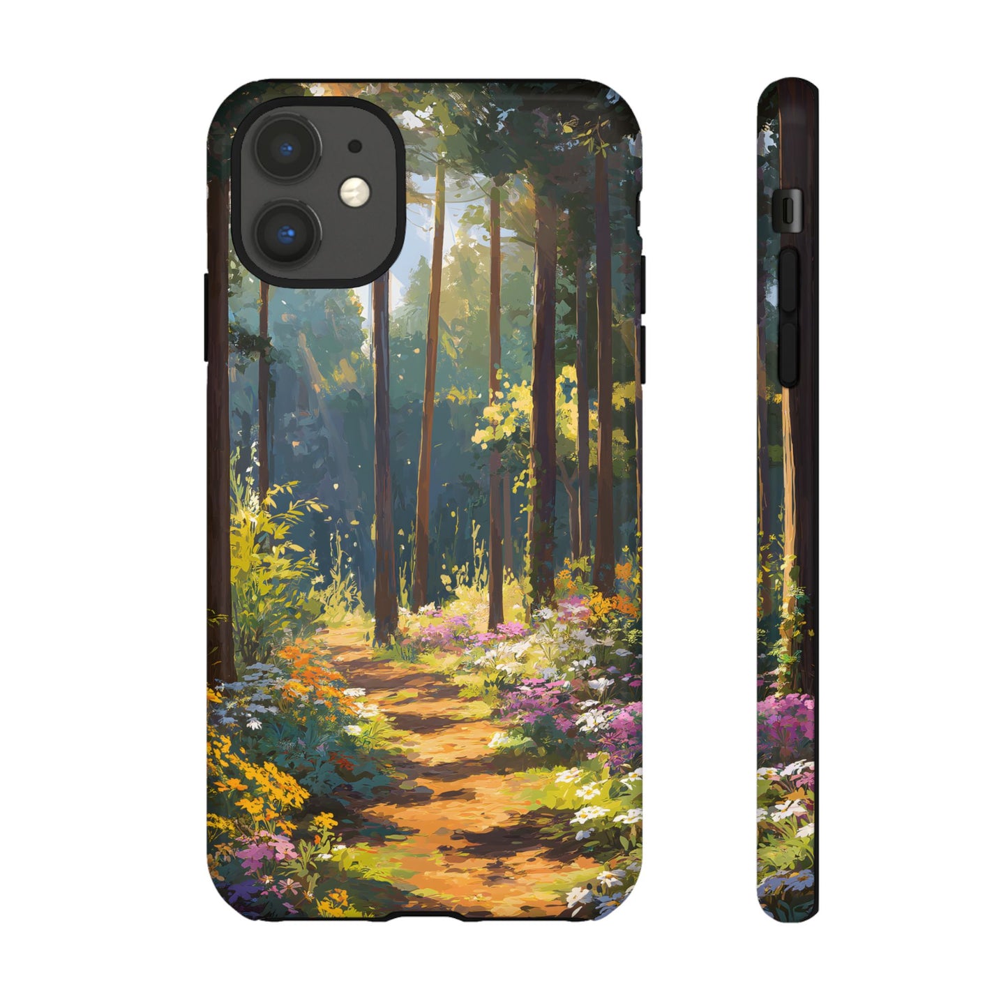 Enchanted Forest Path – Tough Glossy iPhone Case