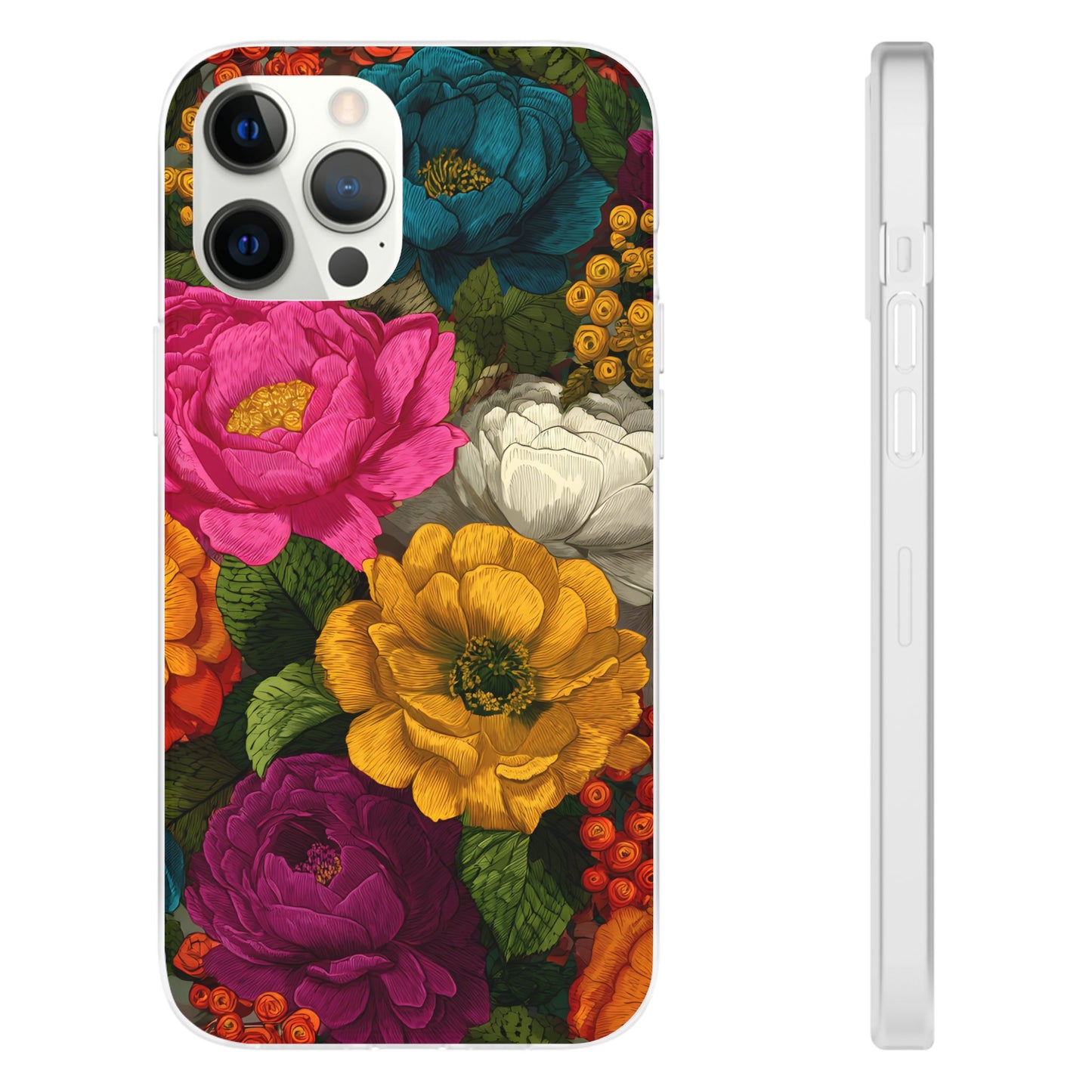Midnight Bloom - Flexi iPhone Case