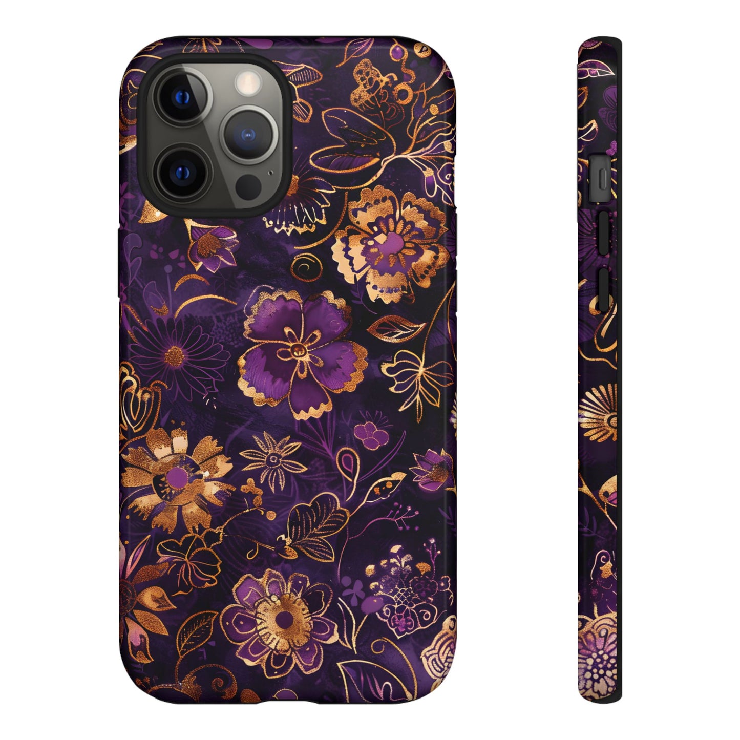 Royal Garden โ Tough Glossy iPhone Case