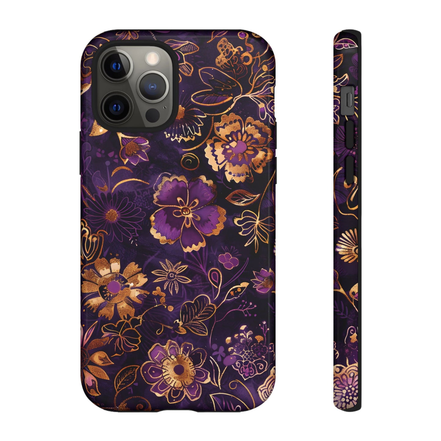 Royal Garden โ Tough Glossy iPhone Case