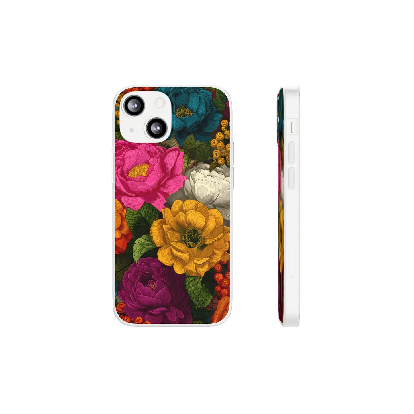 Midnight Bloom - Flexi iPhone Case