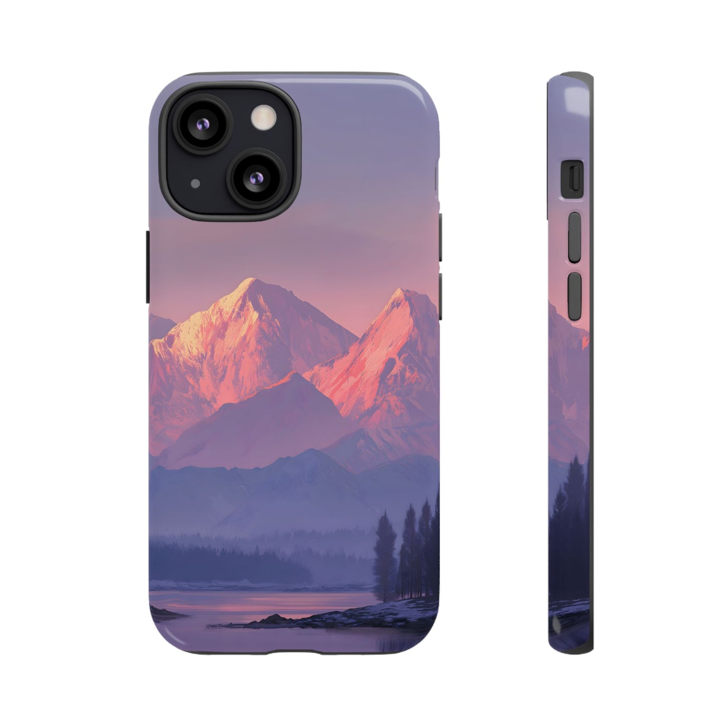 Crimson Peaks – Tough Glossy iPhone Case