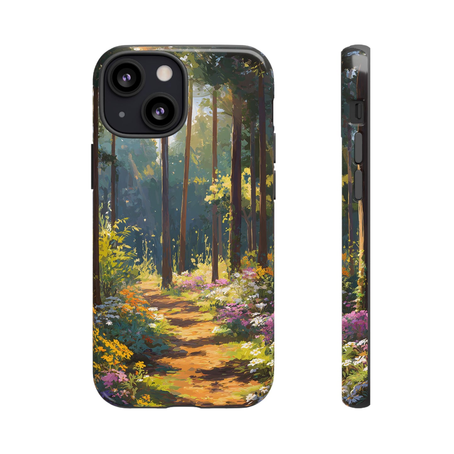 Enchanted Forest Path – Tough Glossy iPhone Case
