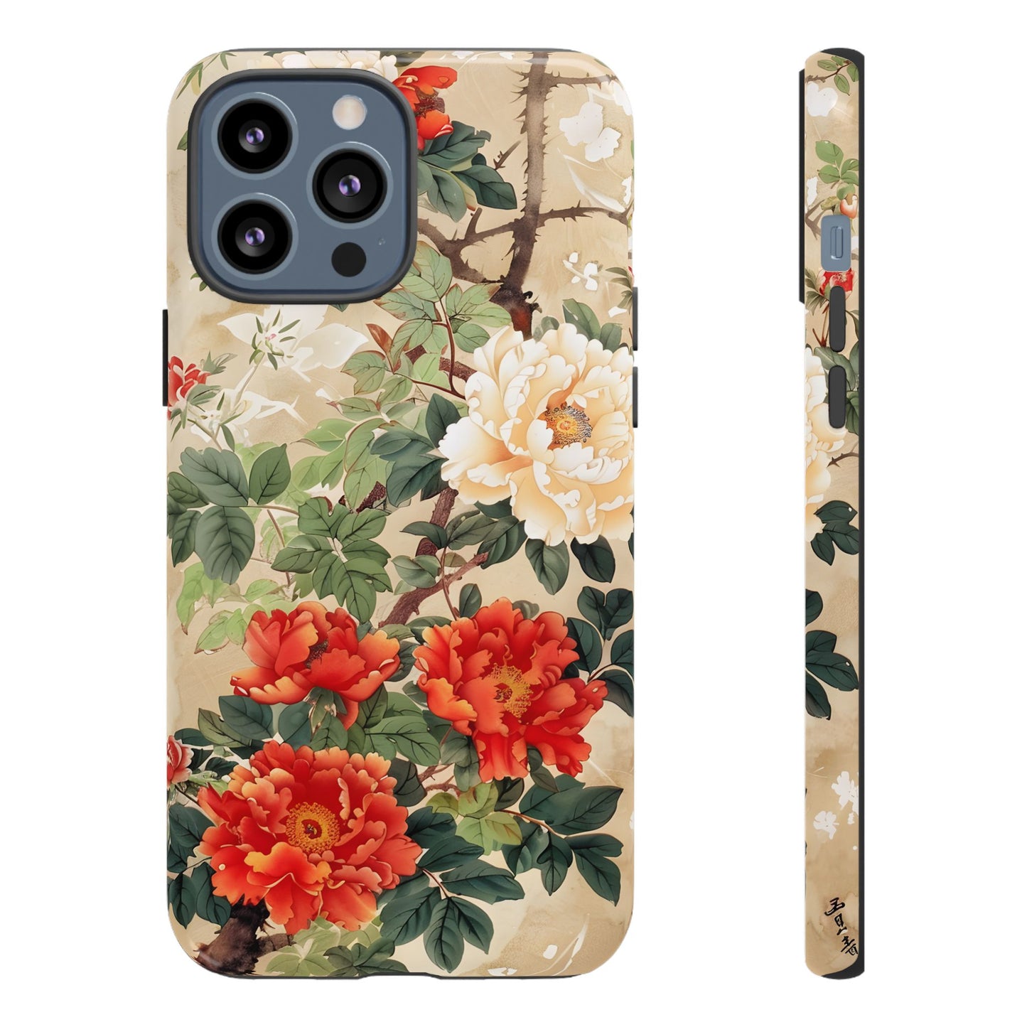 Imperial Bloom – Tough Glossy iPhone Case