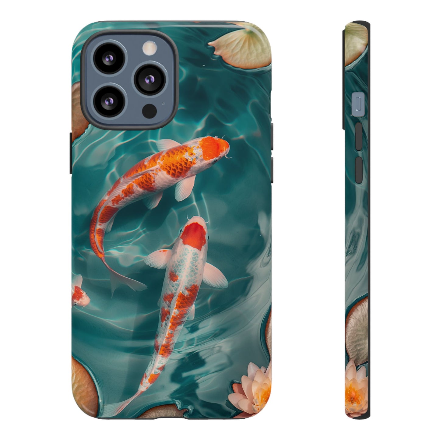 Tranquil Koi Pond – Tough Glossy iPhone Case