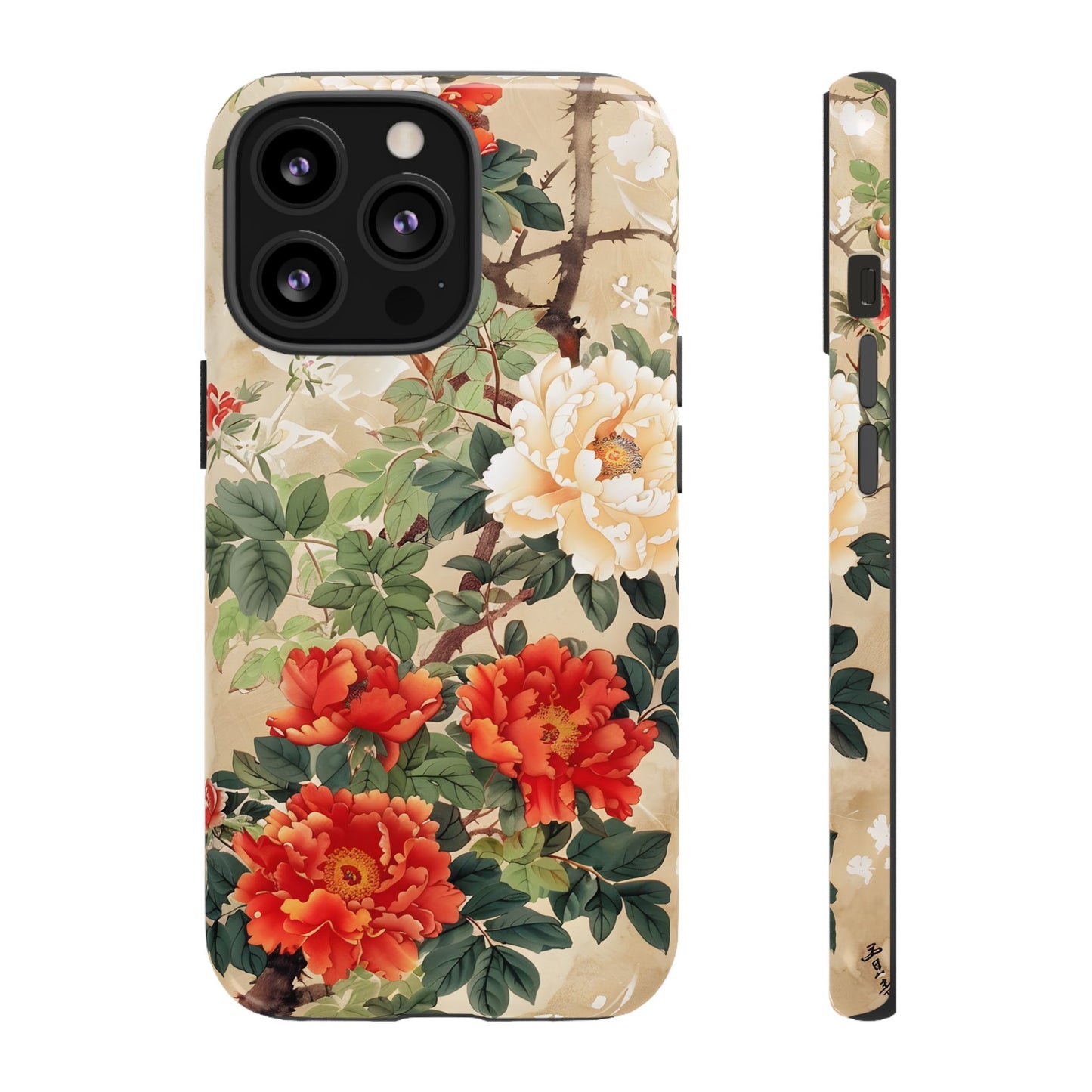Imperial Bloom – Tough Glossy iPhone Case