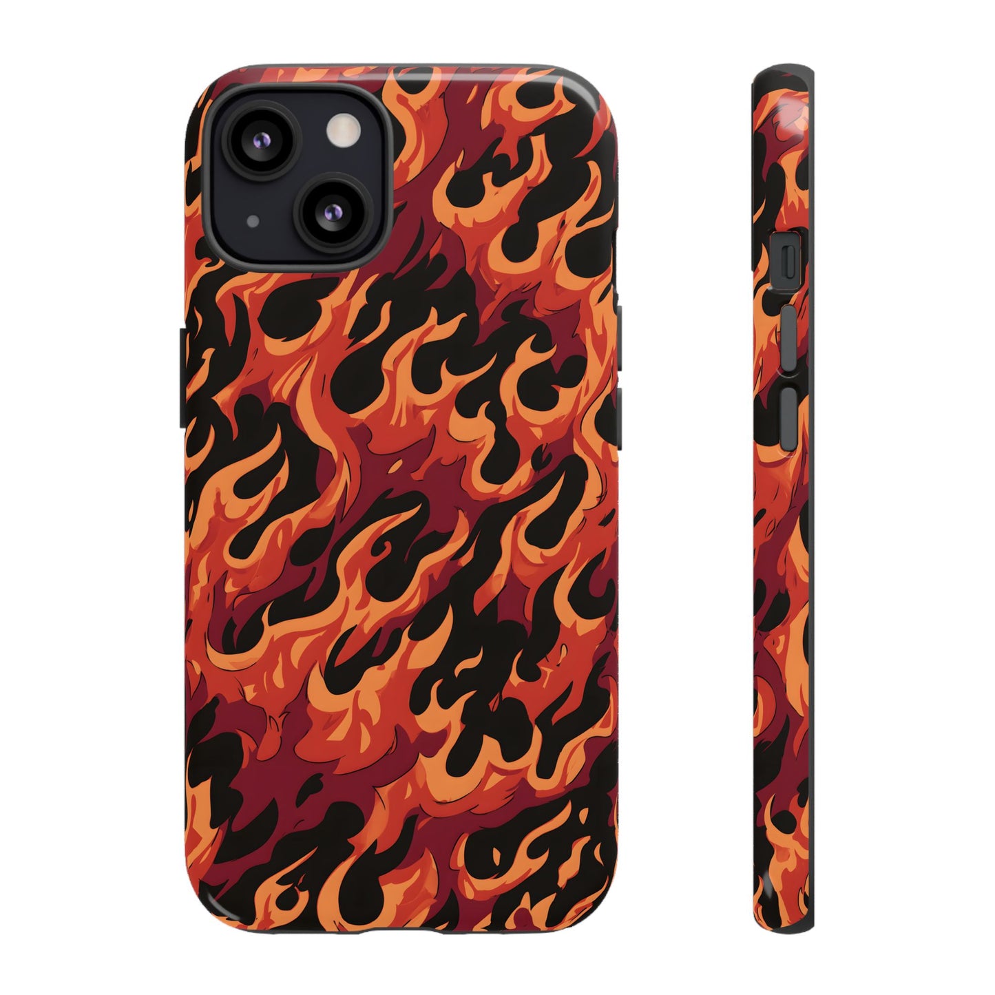 Inferno Blaze – Tough Glossy iPhone Case