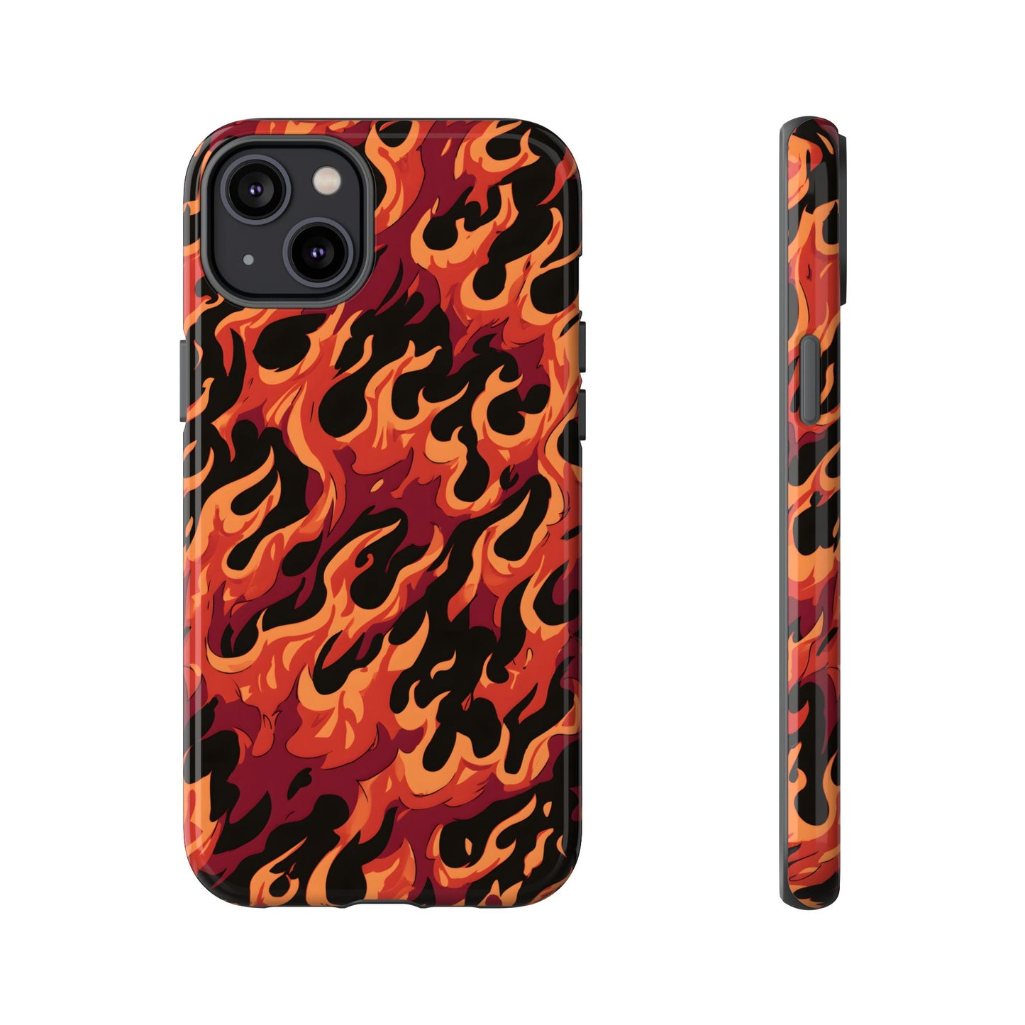 Inferno Blaze – Tough Glossy iPhone Case